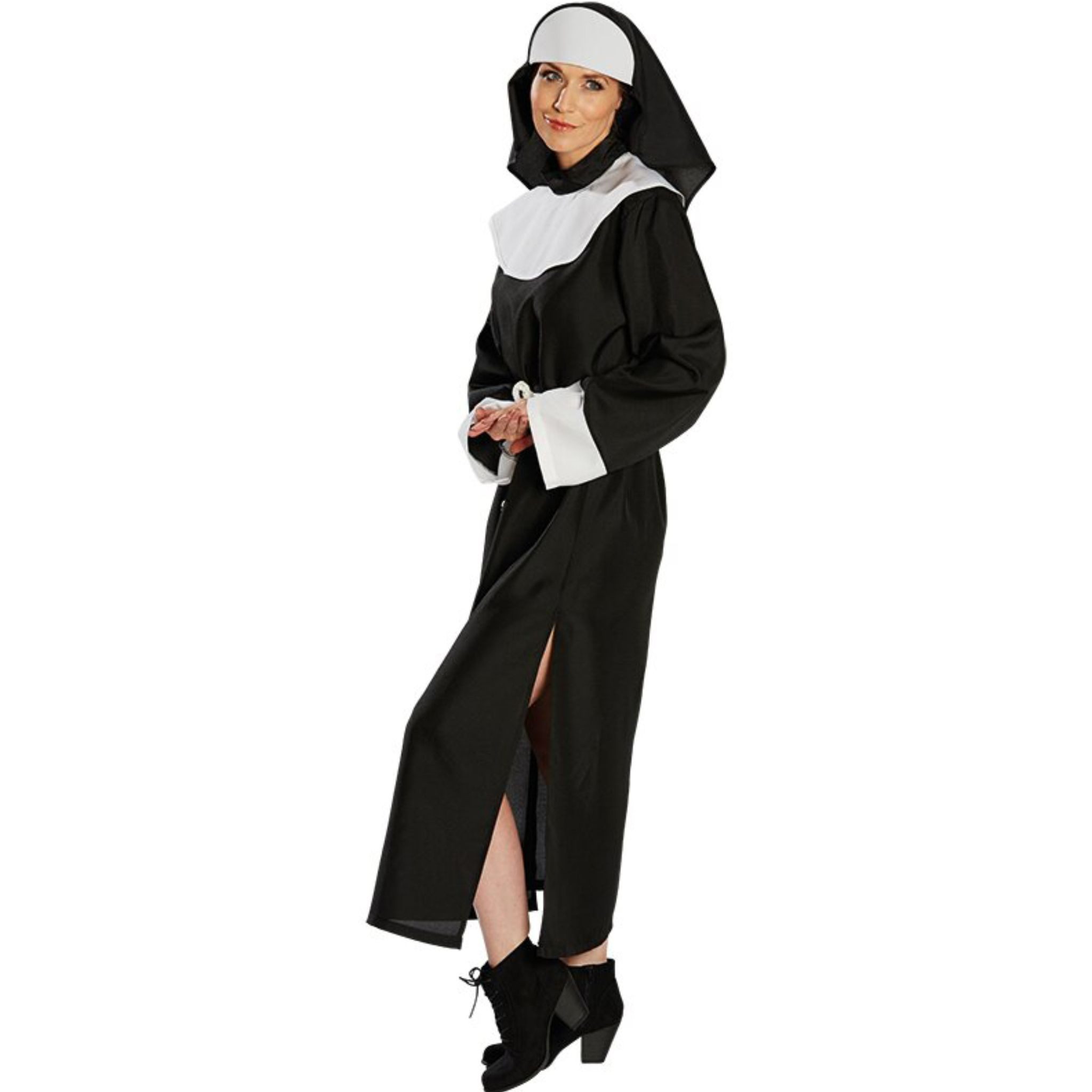 Kostüm Nonne Melissa Damen Verkleidung