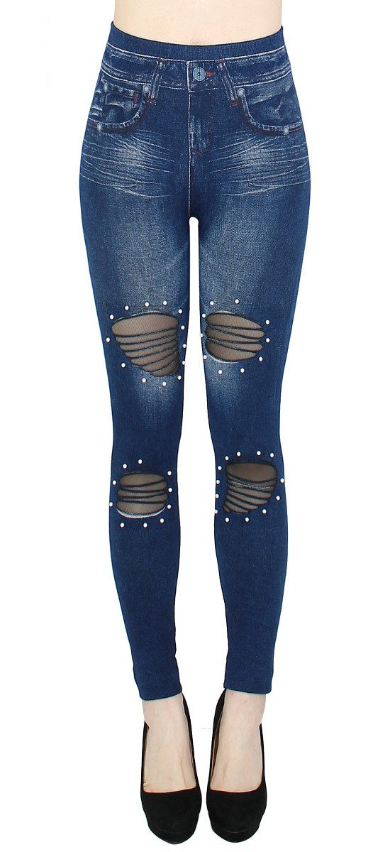dy_mode Jeggings Damen Jeggings High Waist günstig online kaufen