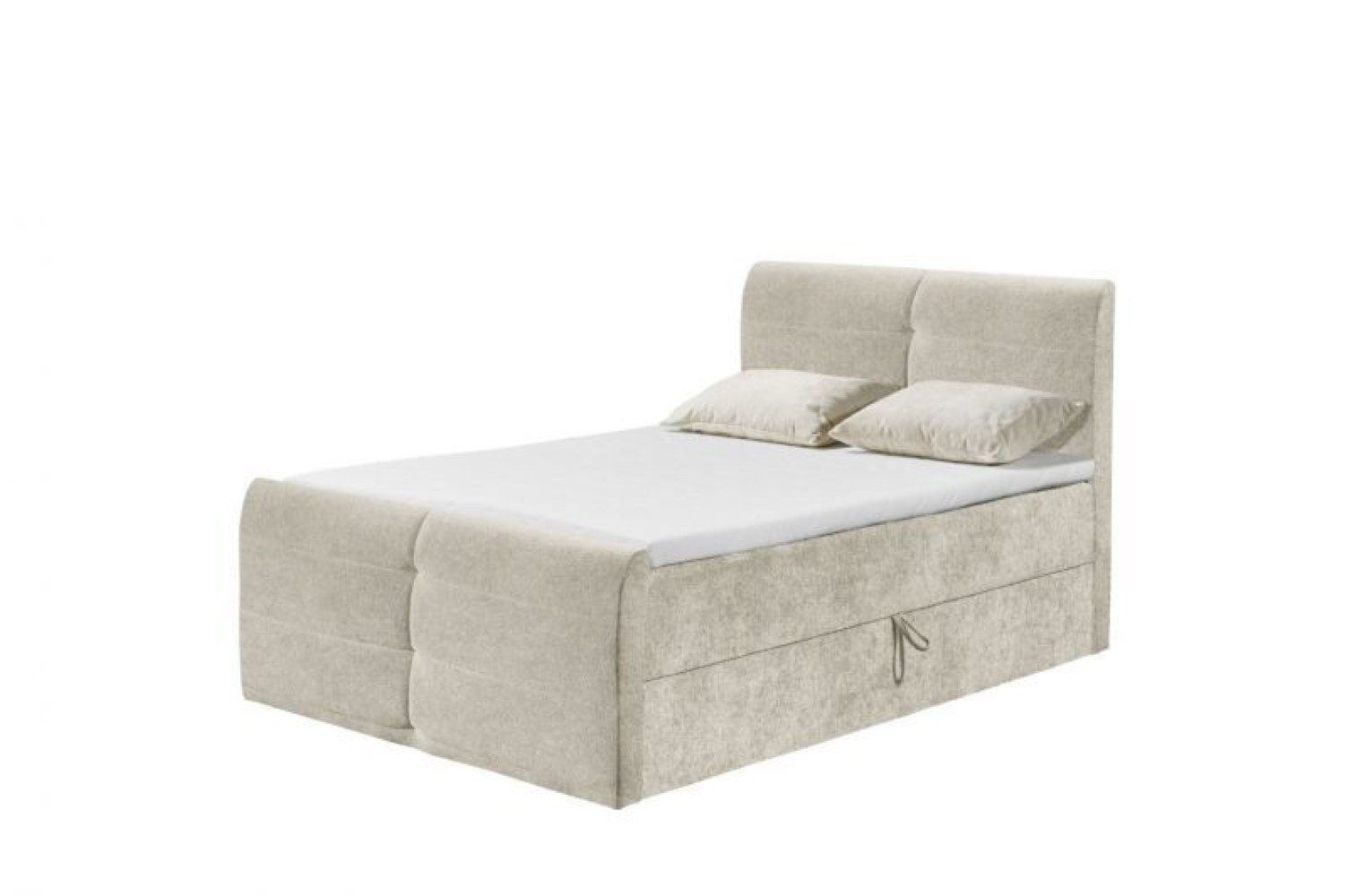 ED EXCITING DESIGN Boxbett Madeira 120x200 mit Topper, Bettkasten & 9Z-Federkern-Matratze (Komplettbett inkl. 9Z-TTFK-Matratze, HR-30 Topper, Bettkasten, H2), 9Z-TTFK-Matratze, HR-30 Topper, Bettkasten, H2