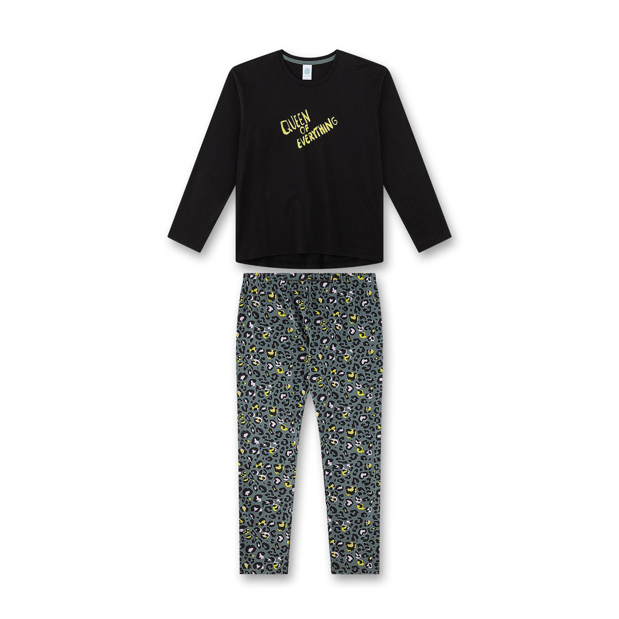 Sanetta Pyjama Mädchen Pyjama 1er Pack Baumwolle (2 tlg)
