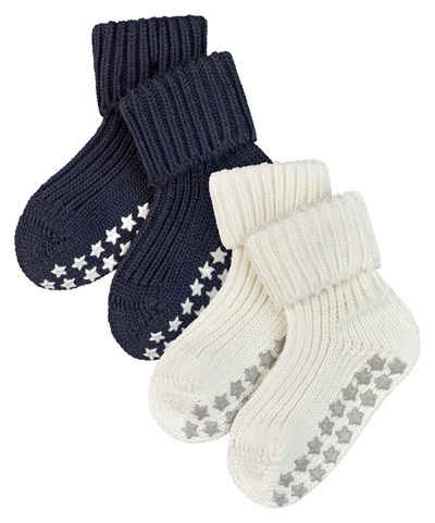FALKE Socken »Cotton Catspads 2-Pack« (2-Paar) mit rutschhemmendem Noppendruck