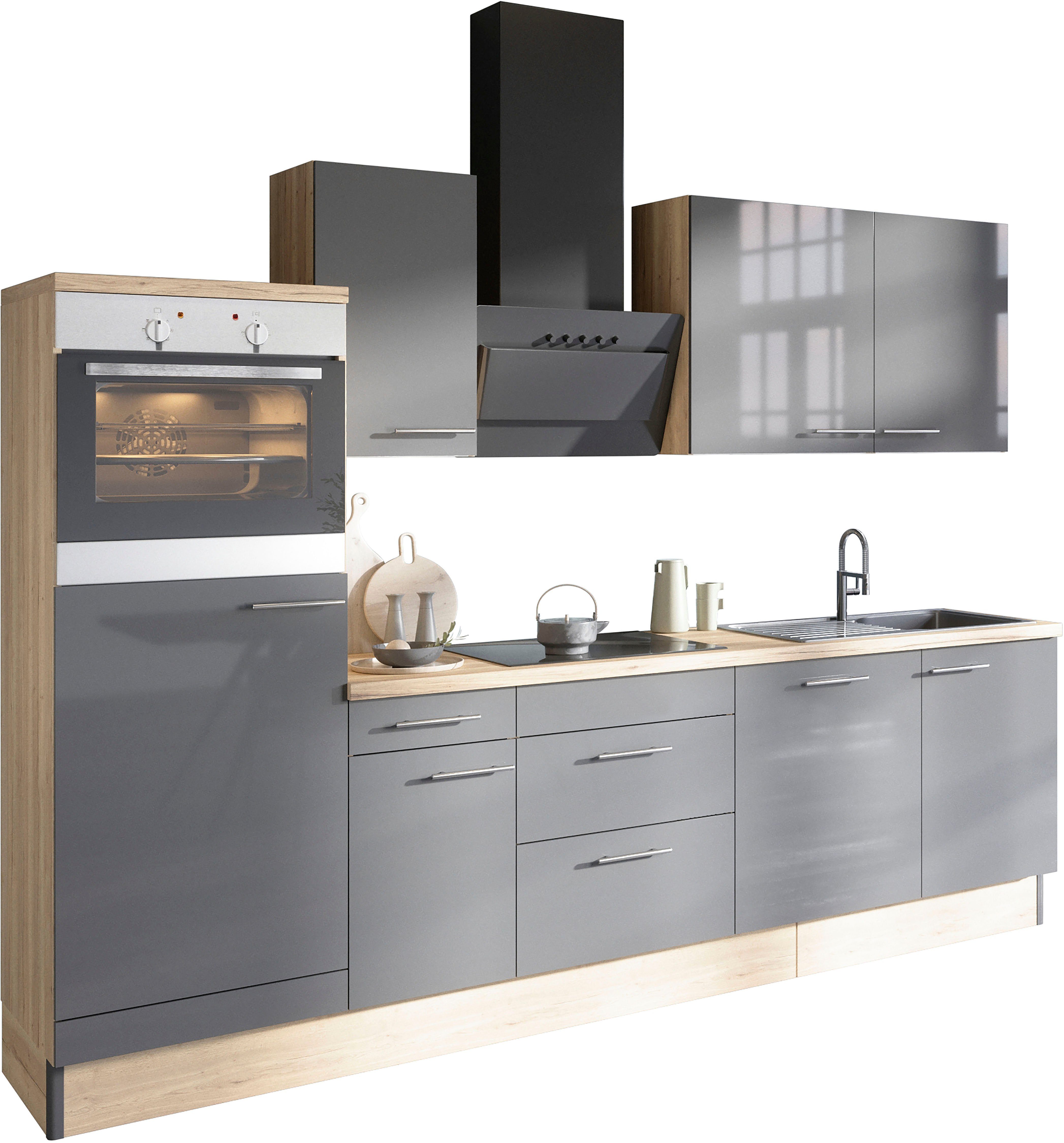 OPTIFIT Küche Klara, Breite 270 cm, wahlweise mit E-Geräten