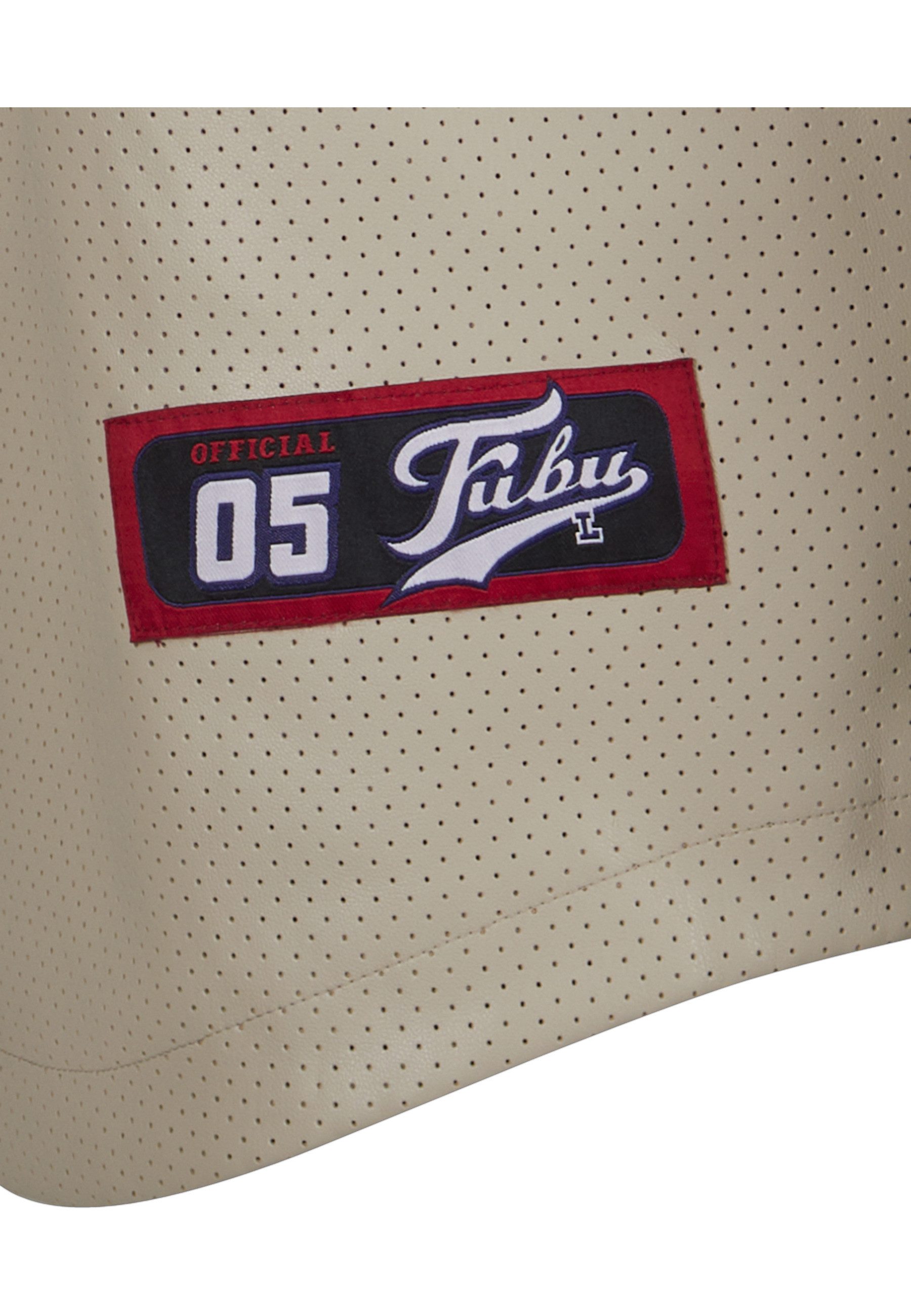 Fubu T-Shirt Fubu Herren FM233-007-1 FUBU College Leather Baseball Jersey (1-tlg)