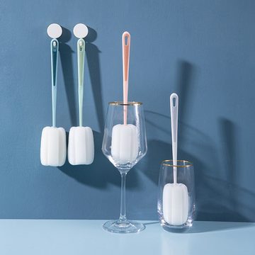 KIKI Reinigungsbürste Babyflaschenbürste-Wasserflaschen-Reinigungsbürste-Tassenbürste-4Stück
