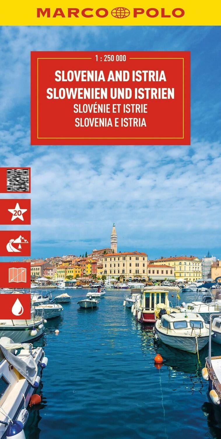 MARCO POLO Reisekarte Slowenien und Istrien 1:250.000 / Marco Polo
