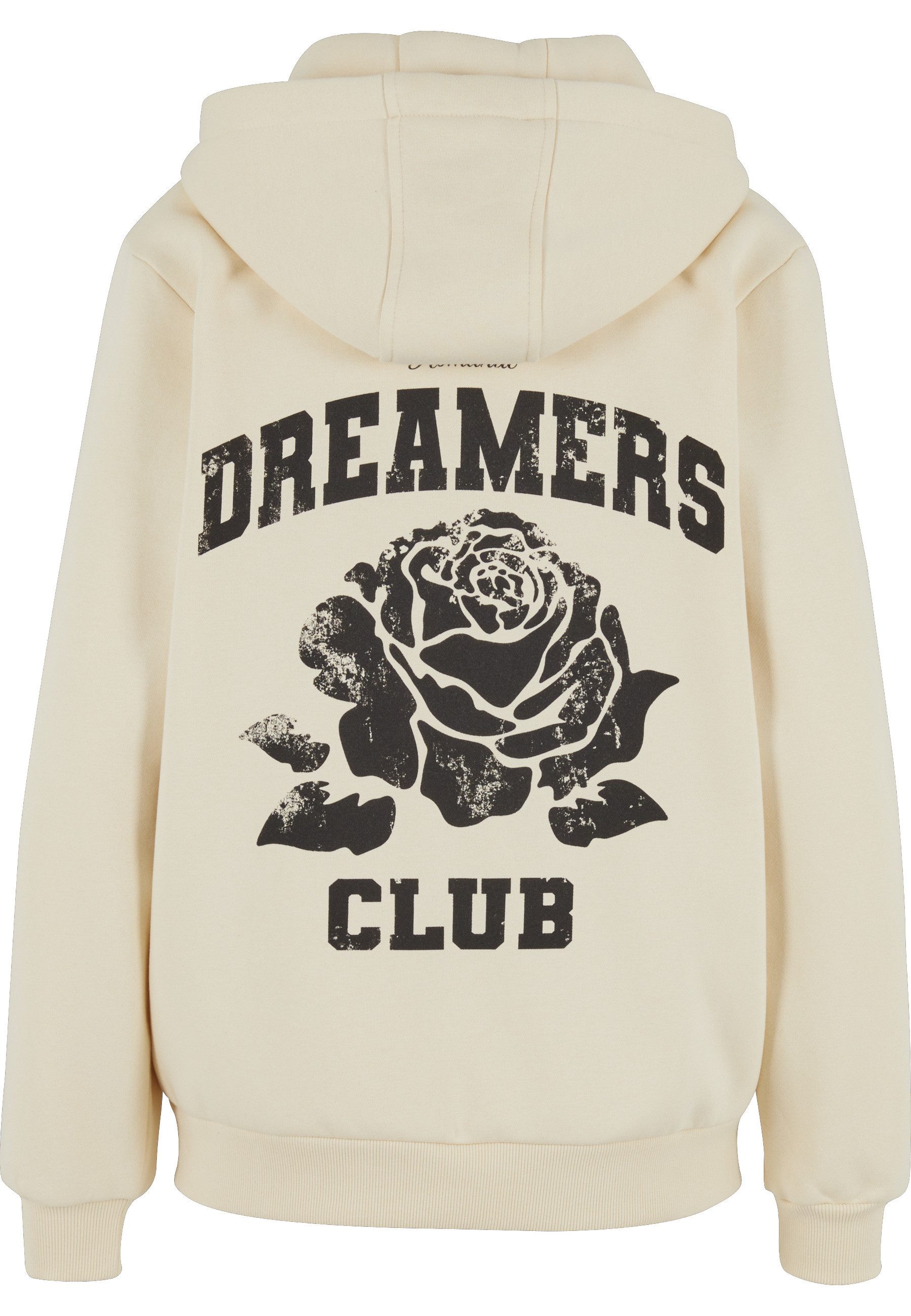 Miss Tee Sweatjacke Miss Tee Romantic Dreamers Ladies Fluffy Zip Hoody