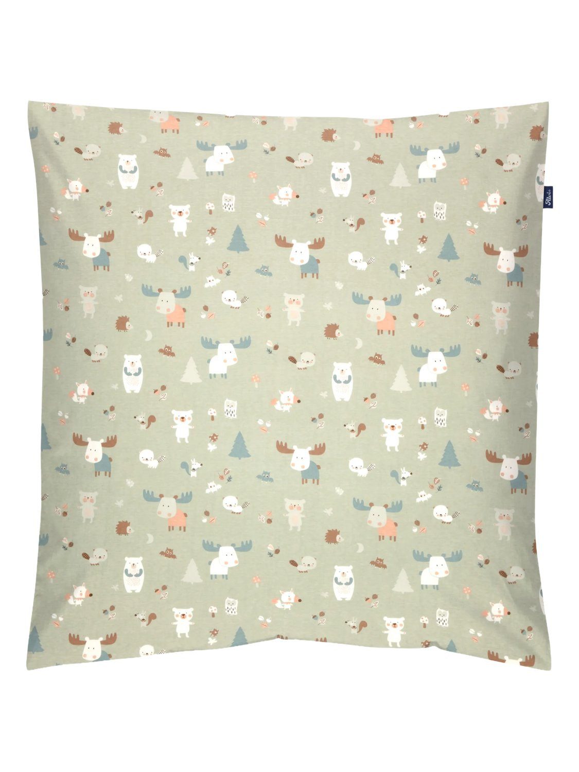 Alvi® Babybettwäsche Bettwäsche Baumwolle, Baumwolle, 2 teilig, atmungsaktiv – Bild 3 von 5