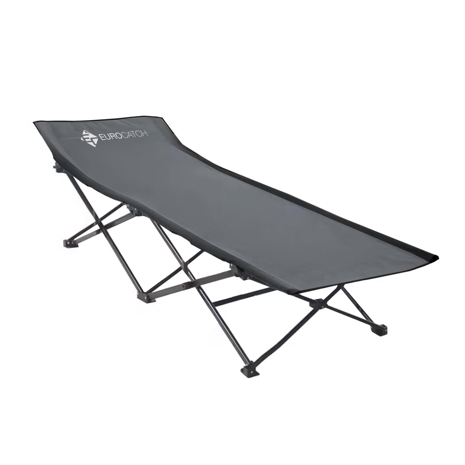 Eurocatch Campingliege Feldbett faltbar 190cm Grau
