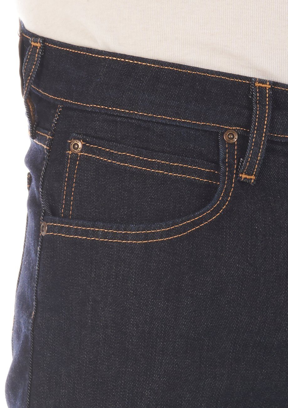 Blue Denim Slim Herren Fit Tapered-fit-Jeans (LSS2SJPJ3) Luke Lee® Stretch Hose Rinse Tapered Jeanshose mit