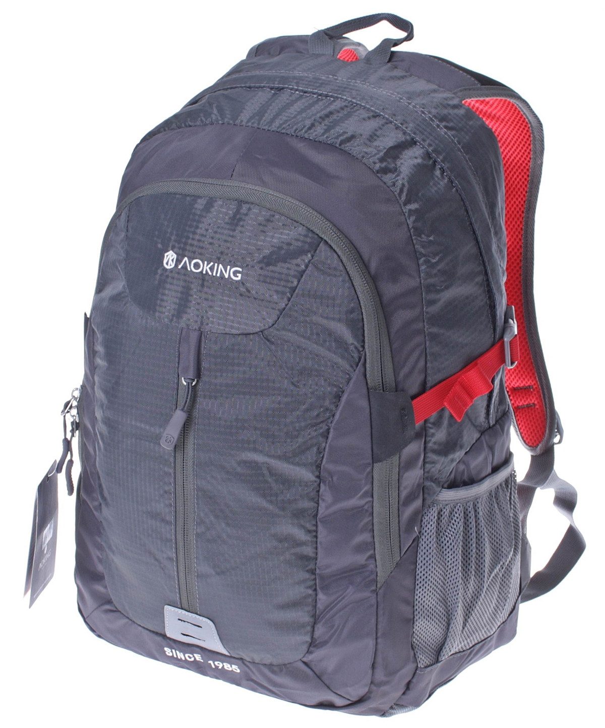 SHG Freizeitrucksack ֎ Rucksack Cityrucksack Tagesrucksack Schulrucksack JN-47145-Grau, Freizeit Reise Sport Arbeit Schule Uni Festival