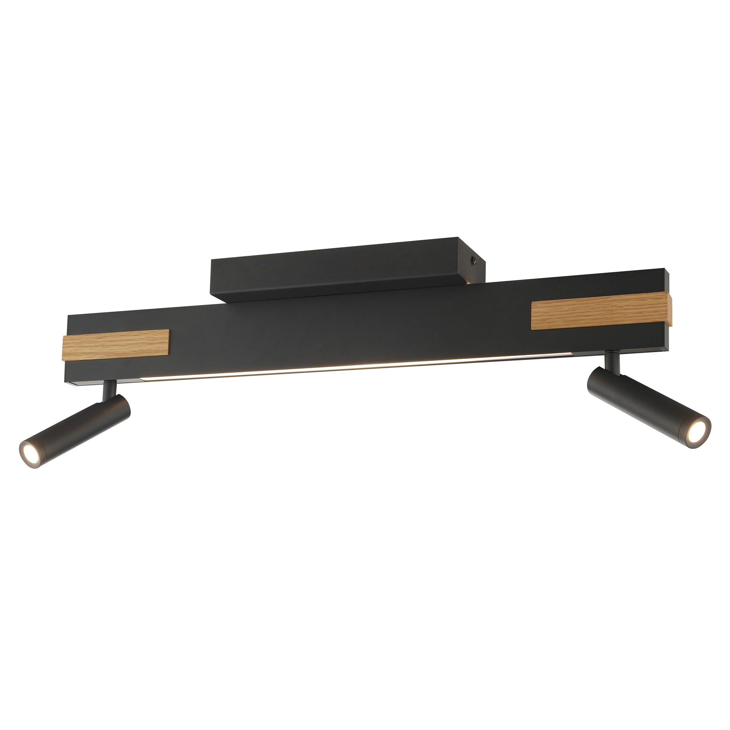Lightbox Deckenstrahler, LED fest integriert, Warmweiß, LED Deckenspot mit 3 Step Dim - max. 2300 lm - 60 x 15 x 2 cm