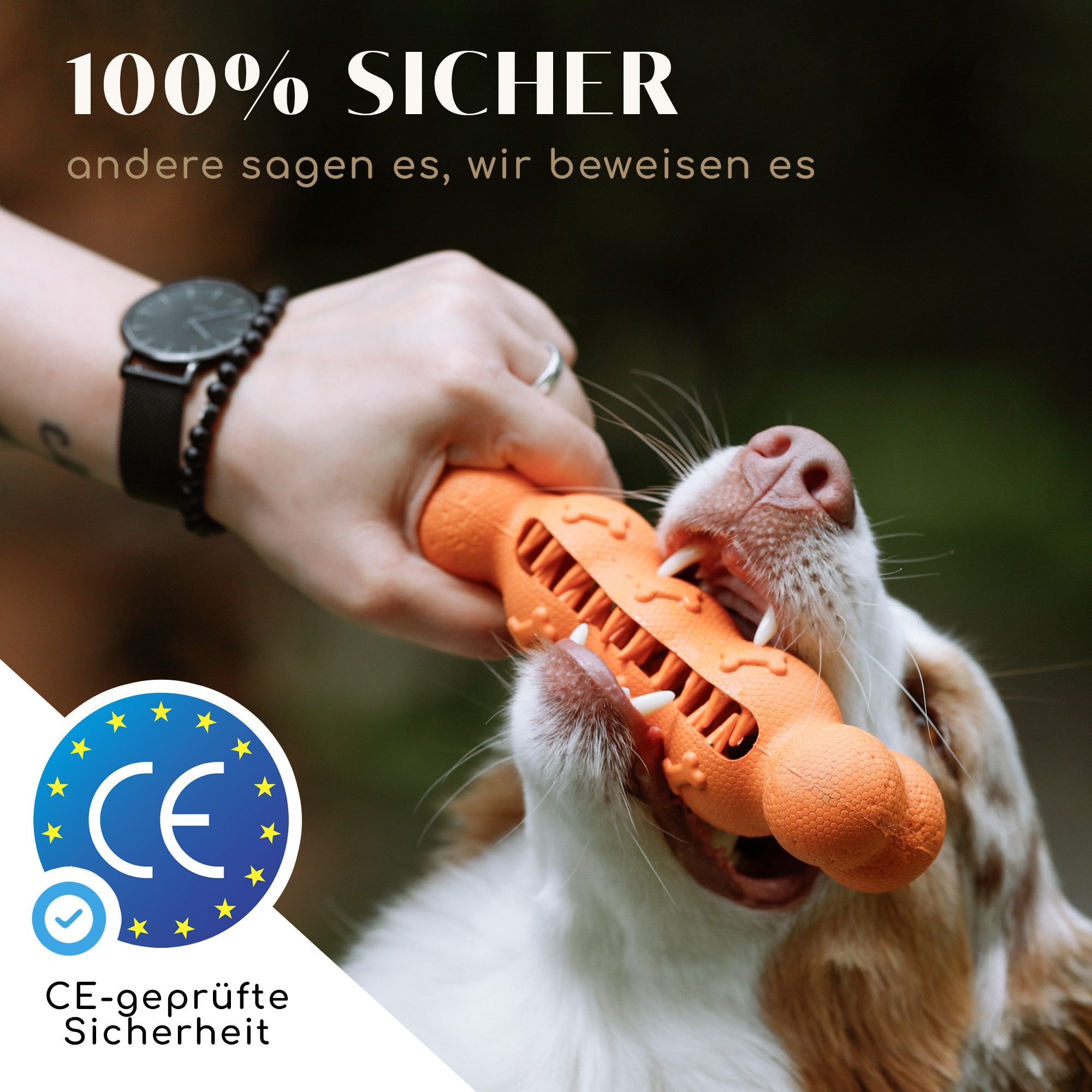 Unzerstörbares Hundespielzeug Für Aggressive Kauer – Robustes Nylon-Kauspielzeug Für Große Hunde