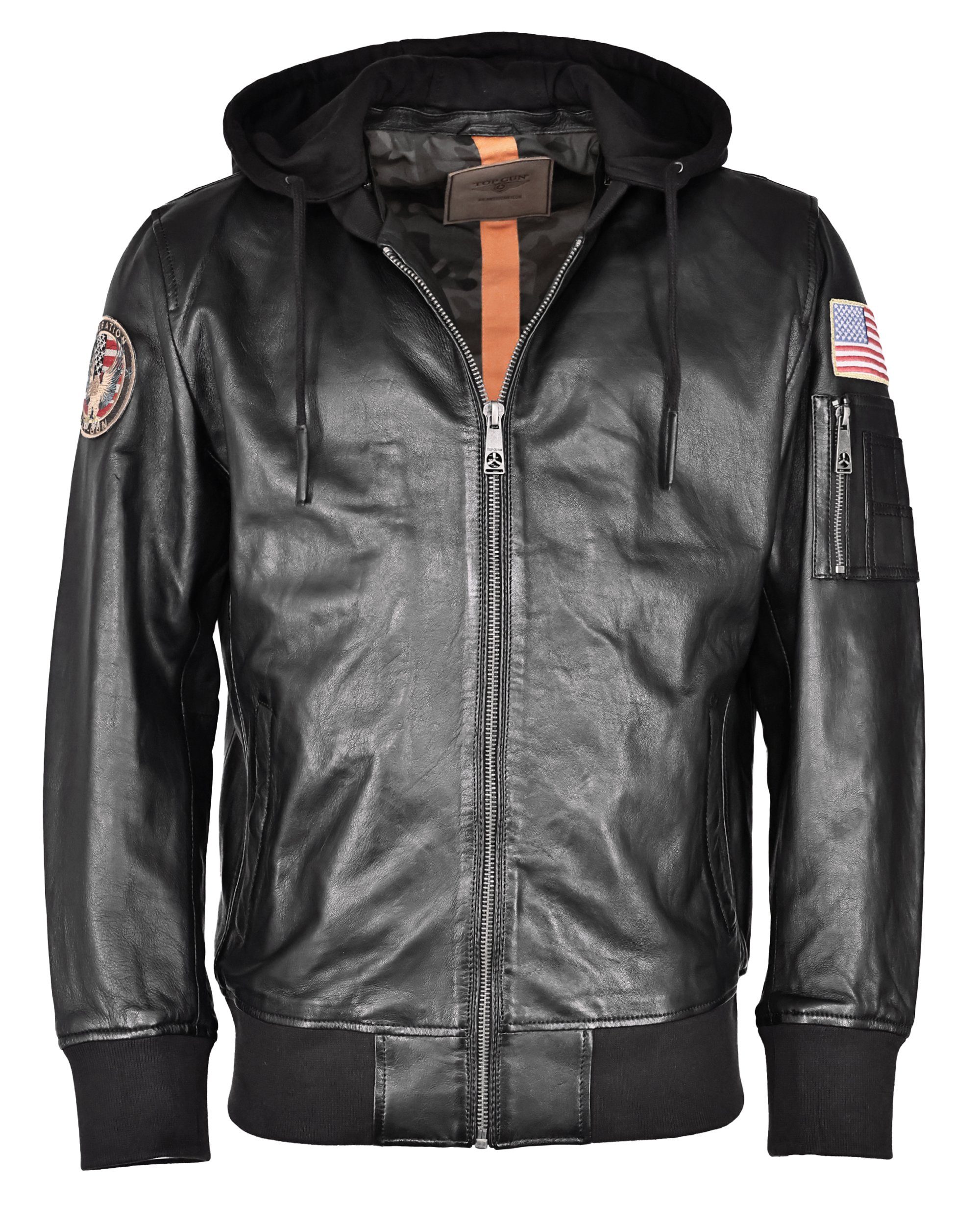 TOP GUN Lederjacke TG20212111