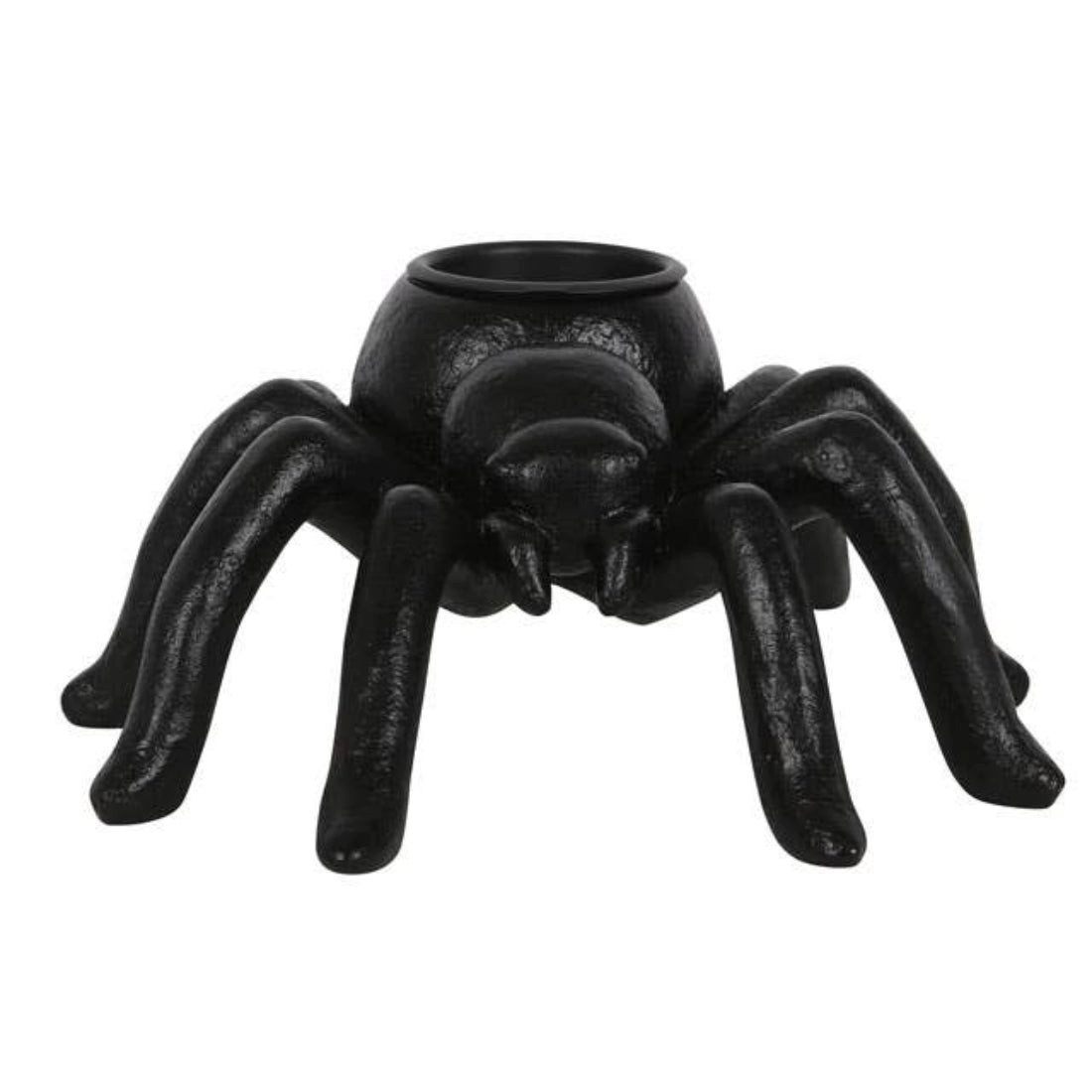 Something Different Teelichthalter Gothic Halloween-Teelichthalter mit Spinnenmotiv (Einzelstück, Gotischer Halloween-Teelichthalter mit Spinnenmotiv), Gothic Teelichthalter