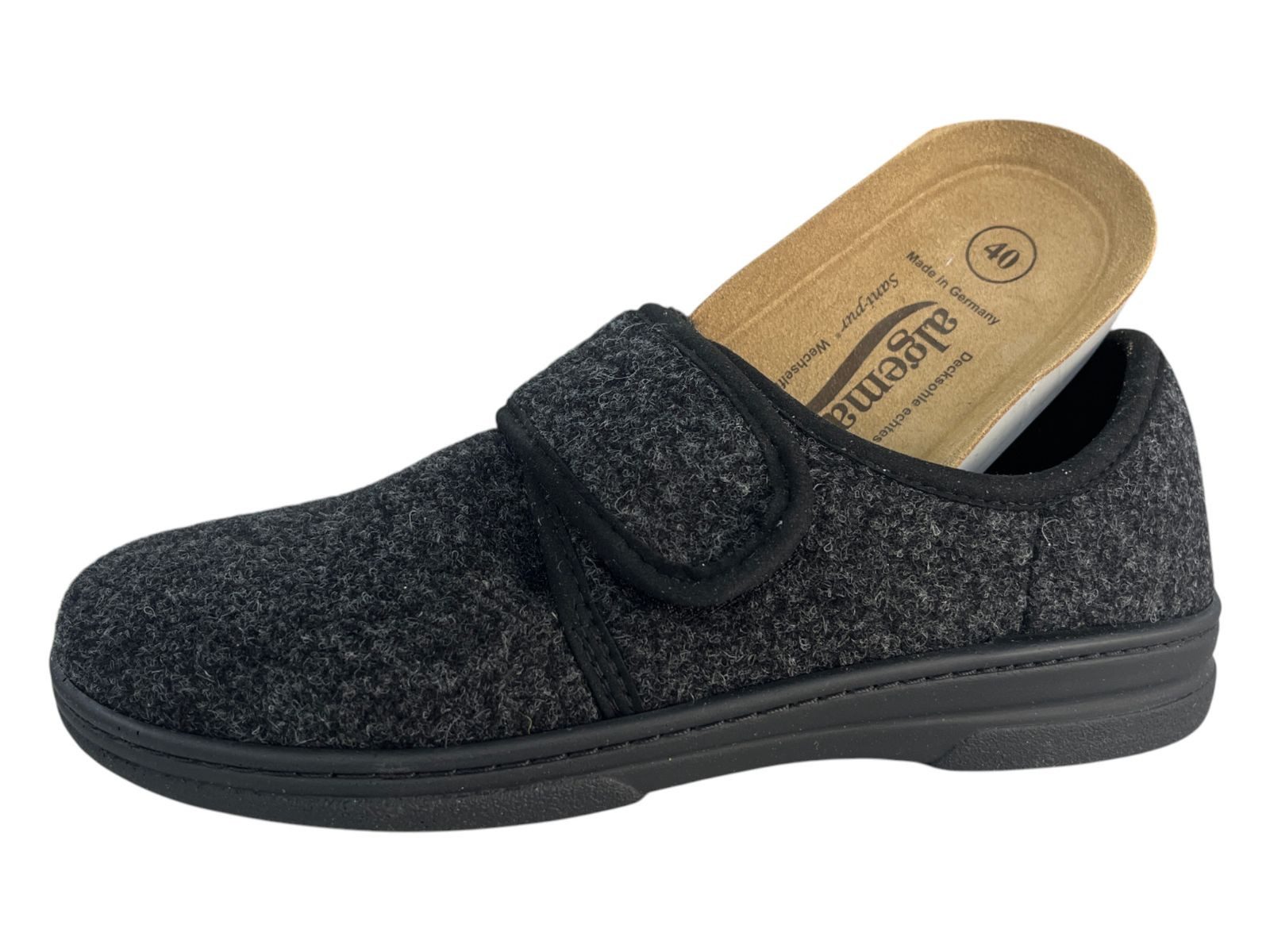 algemare Algemare Herren Filz Hausschuh 8907-2323 günstig online kaufen