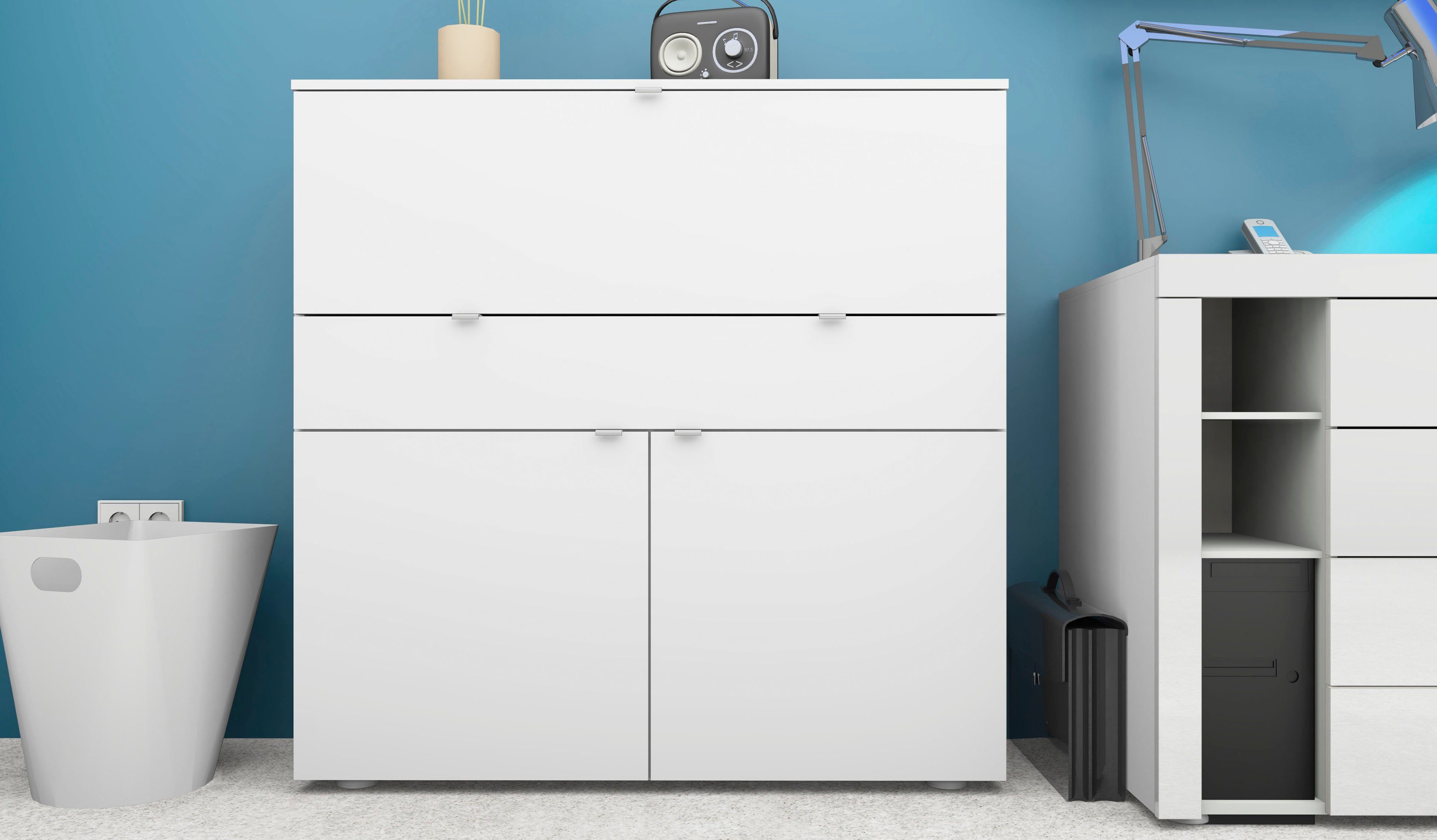 borchardt Möbel Sekretär Dolly, platzsparend, Home-Office-Schreibtisch, Bre günstig online kaufen