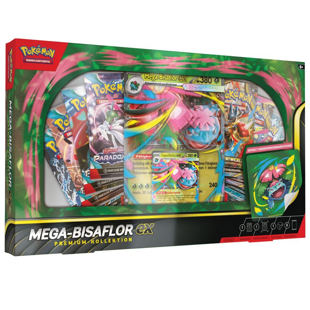 POKÉMON Sammelkarte Mega-Bisaflor-EX Premium Kollektion Pokemon Sammel-Karten deutsch