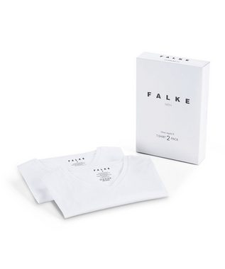 FALKE T-Shirt 2-Pack aus feiner ägyptischer Baumwolle
