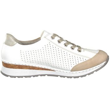 Rieker Rieker Damen Schnürschuh beige Schnürschuh