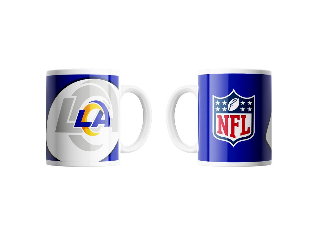 Los Angeles Rams Becher Los Angeles Rams Classic Mug Shadow Logo & Shield, Keramik