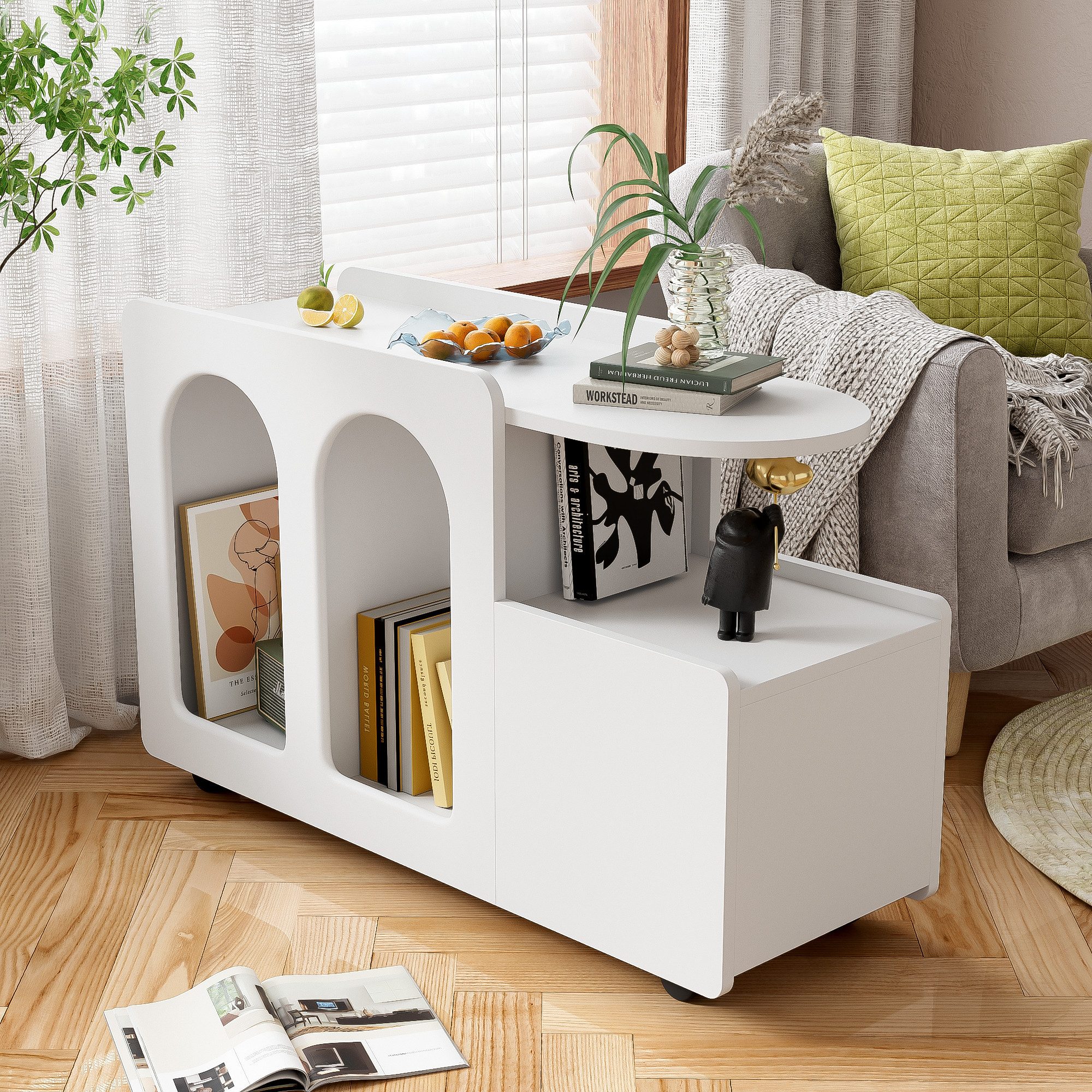 HAUSS SPOLE Sideboard mit Rollen, vielseitiger günstig online kaufen