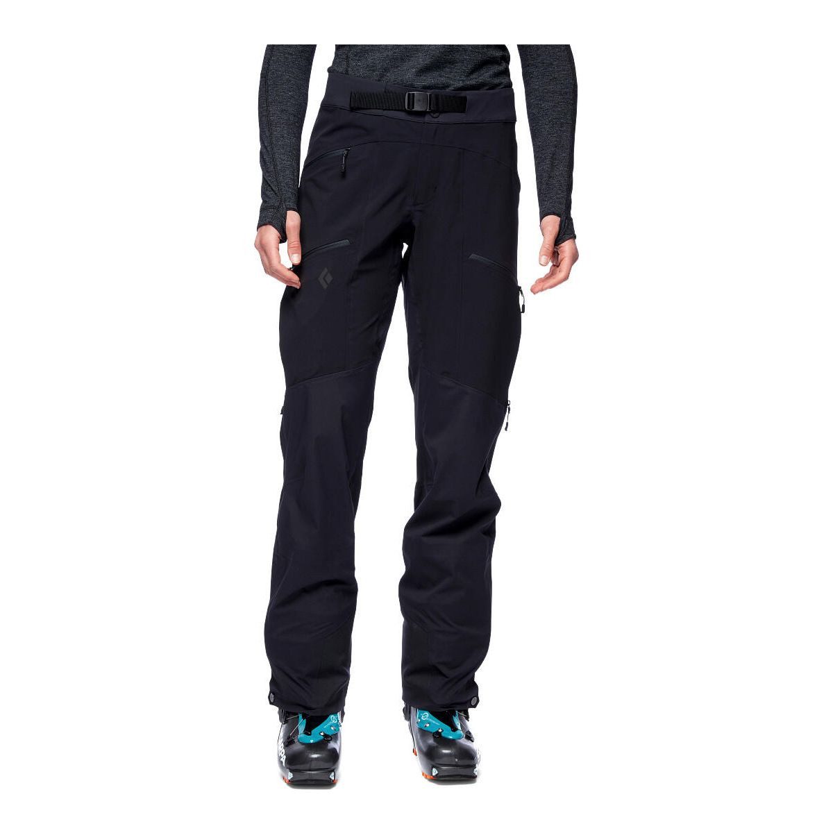 Black Diamond Skihose W Dawn Patrol Hybrid Pants Vielseitige, wasserdichte Tourenhose mit Belüftung und praktischem