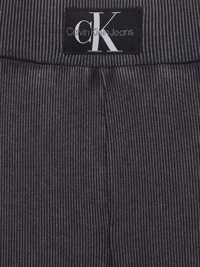 Calvin Klein Jeans Relaxhose WASHED RIB WOVEN LABEL PANT mit Markenlabel