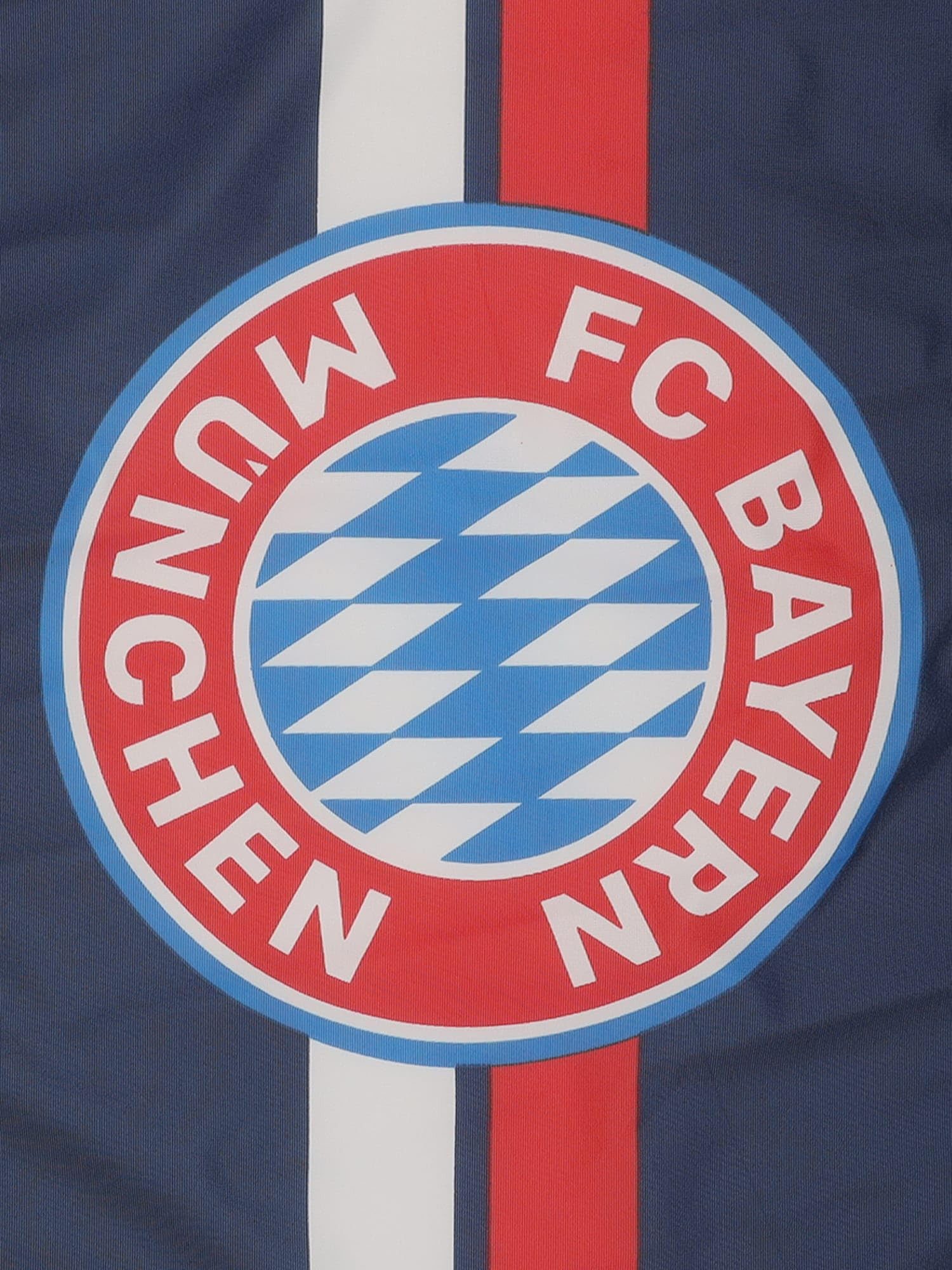 FC Bayern München Fahne FC Bayern München I Hissfahne Navy 180 x 120 cm mit Ösen I Navy