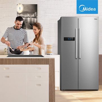 Midea Kühl-/Gefrierkombination MERS530FGD02, 176.5 cm hoch, 89.7 cm breit