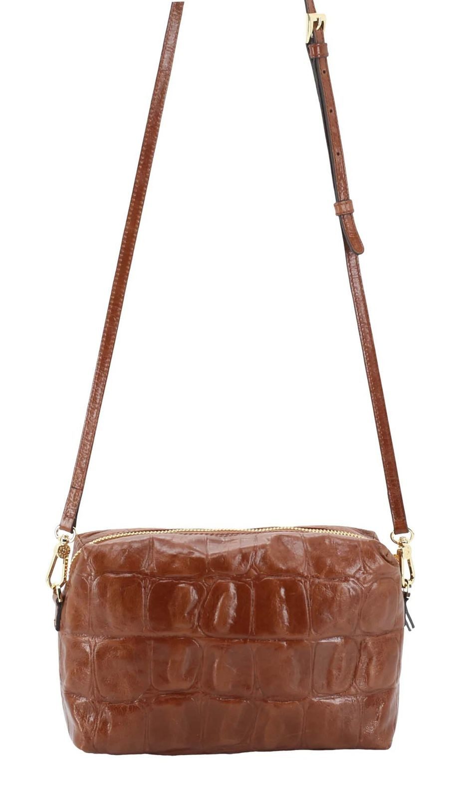 Abro Schultertasche Crossbody Bag Kaia, aus echtem Rindsleder