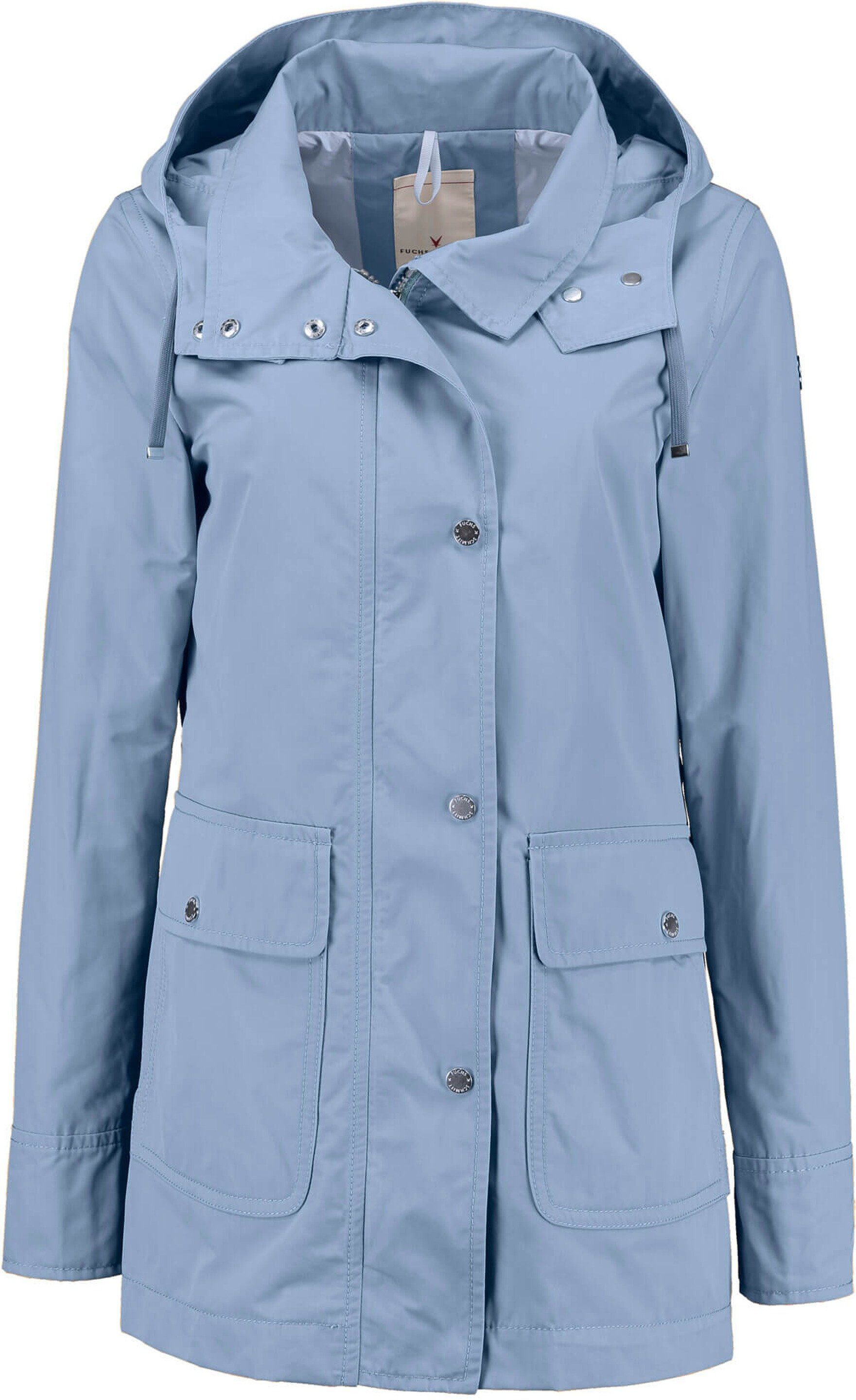 Fuchs Schmitt Allwetterjacke FUCHS SCHMITT Jacke rauchblau mit Weather-Protection Ausstattung