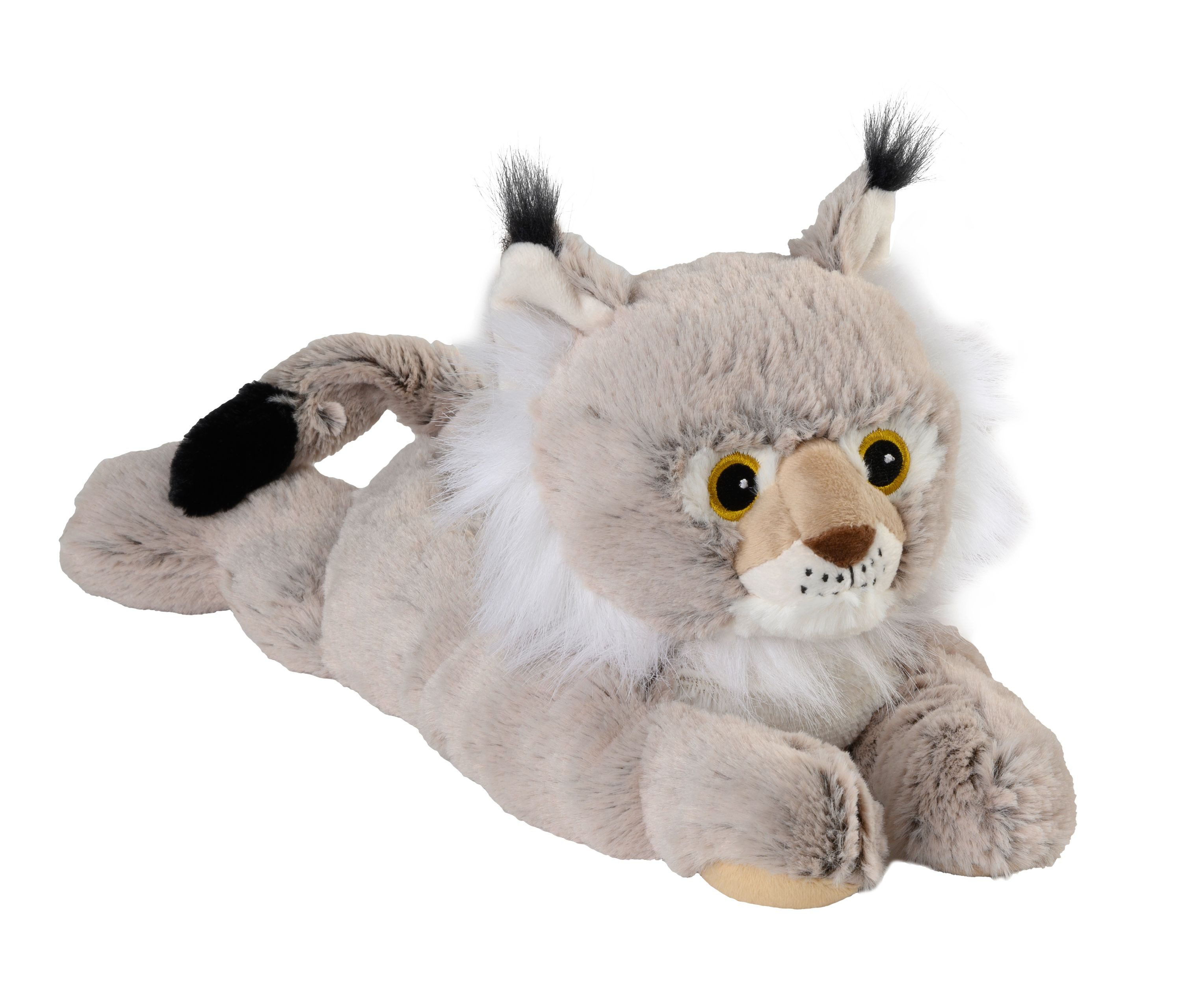 Warmies® Wärmekissen Warmies Wärmetier Luchs Mikrowelle/Ofen, (Wärmekuscheltier)