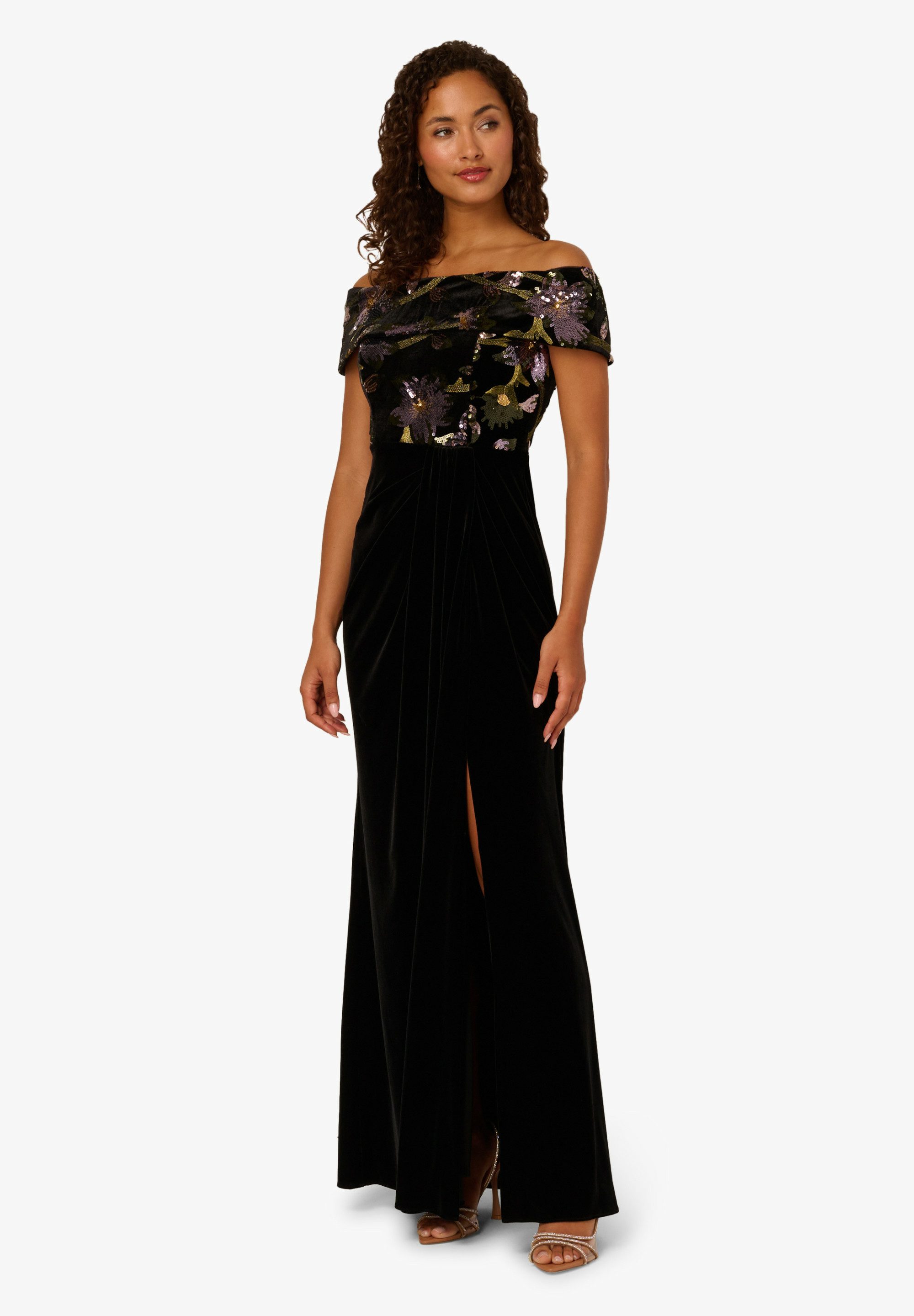 Adrianna Papell Abendkleid Off Shoulder Gown günstig online kaufen