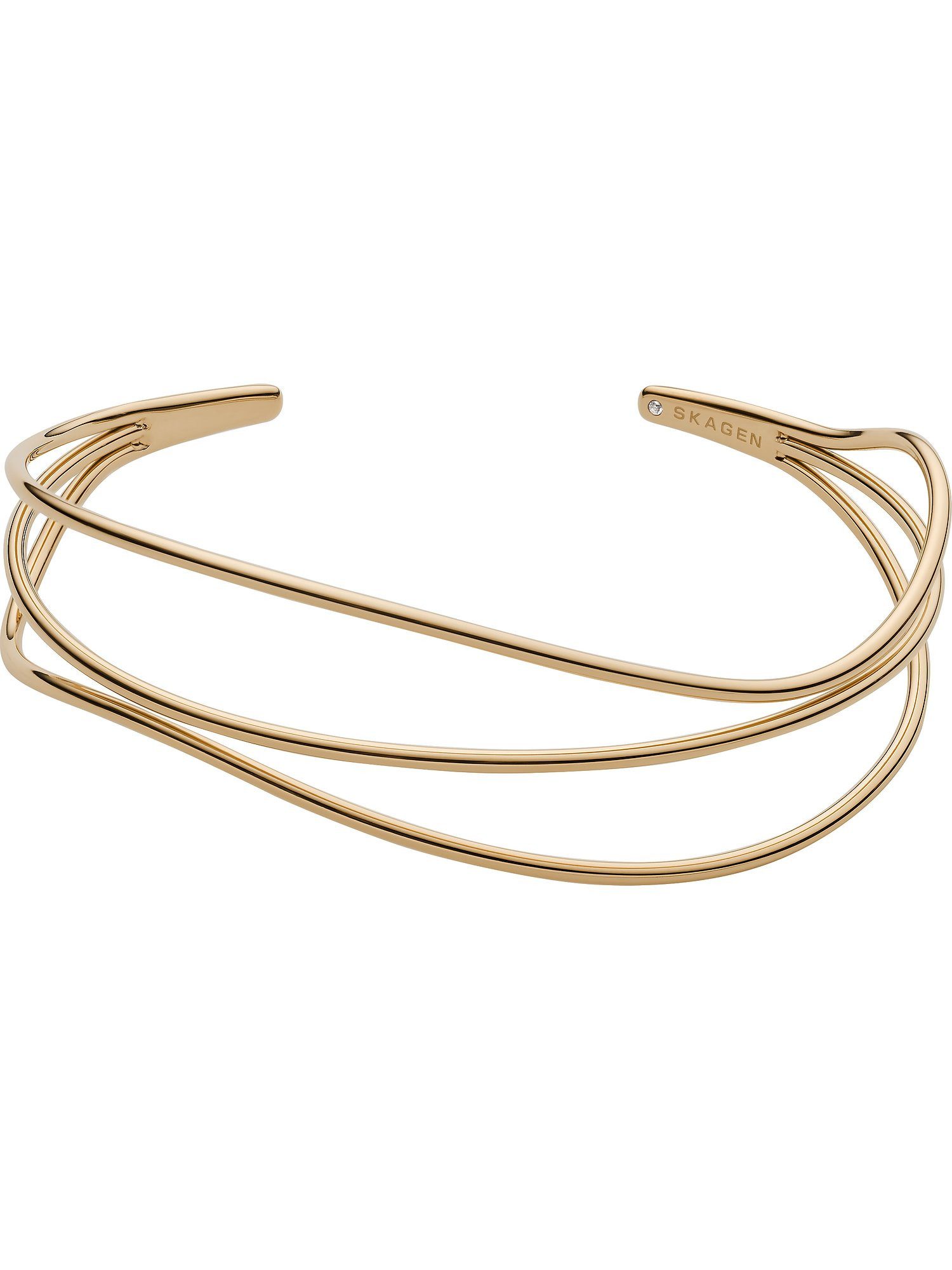 SKAGEN Edelstahlarmband Skagen Damen-Armband Edelstahl