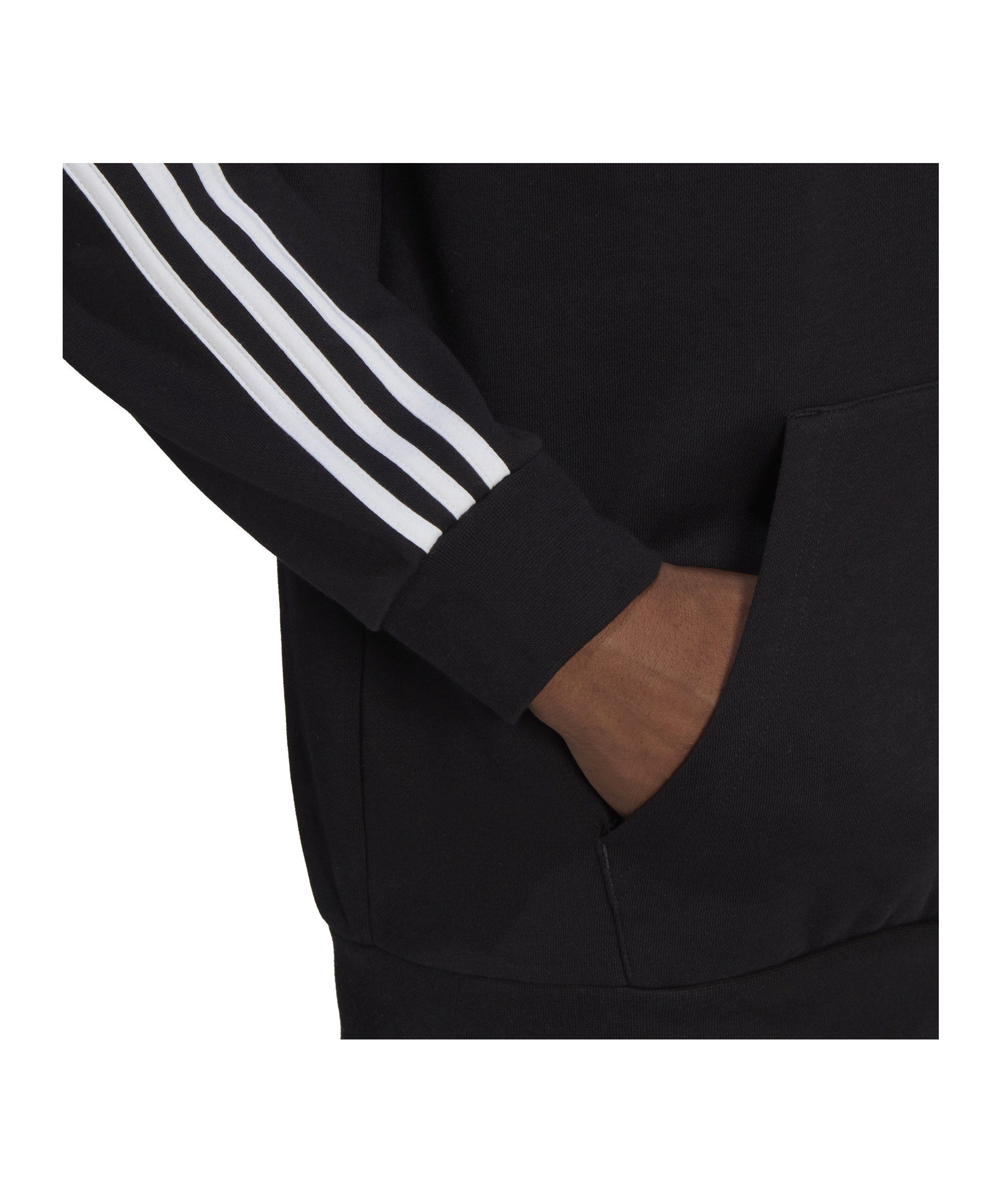adidas Originals Sweatshirt 3S Hoody schwarz