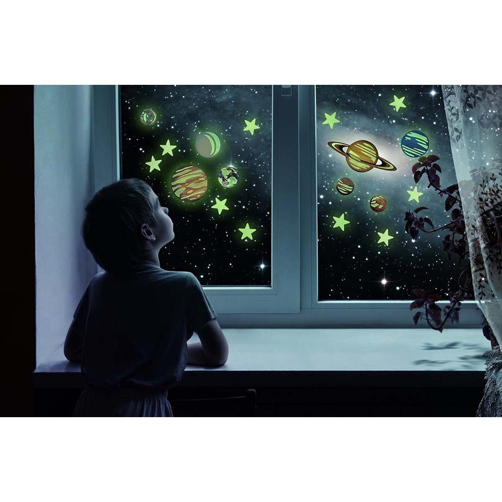 4M Wandsticker Leuchtsterne & leuchtende Planeten günstig online kaufen
