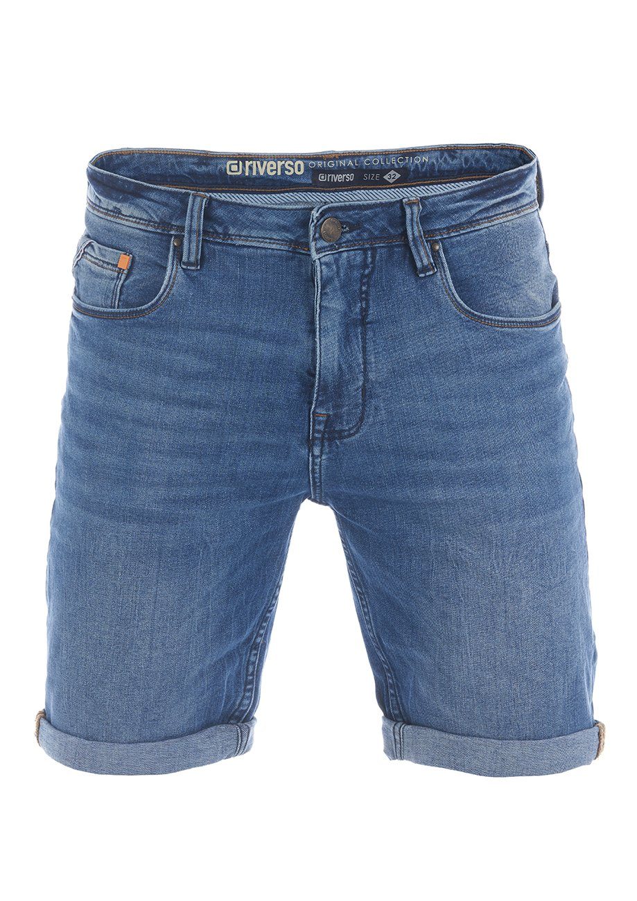 riverso Jeansshorts Herren Shorts RIVUdo Regular Fit Bermudashorts mit Stretch