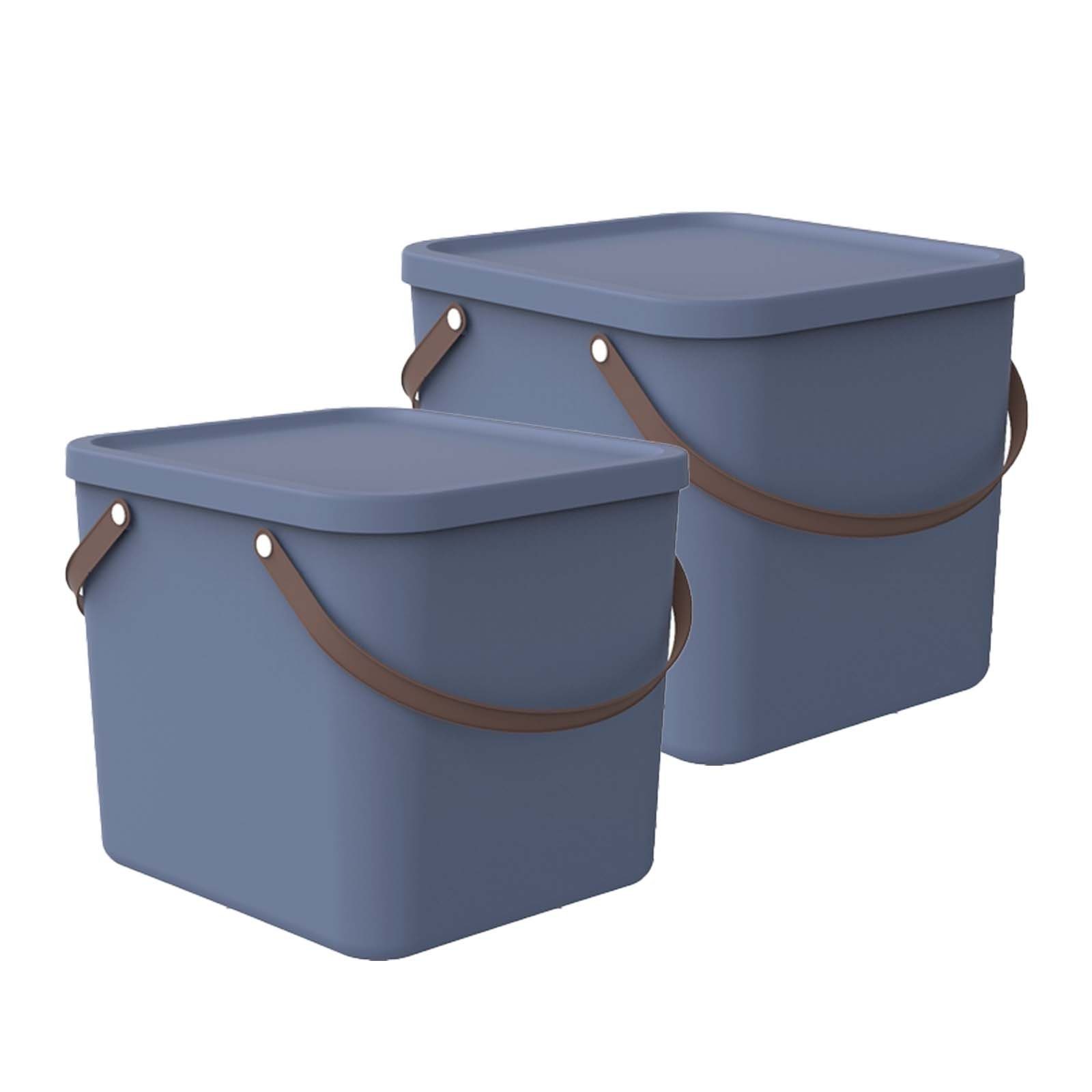 ROTHO Aufbewahrungsbox 2er-Set Aufbewahrungsbox 40l mit günstig online kaufen