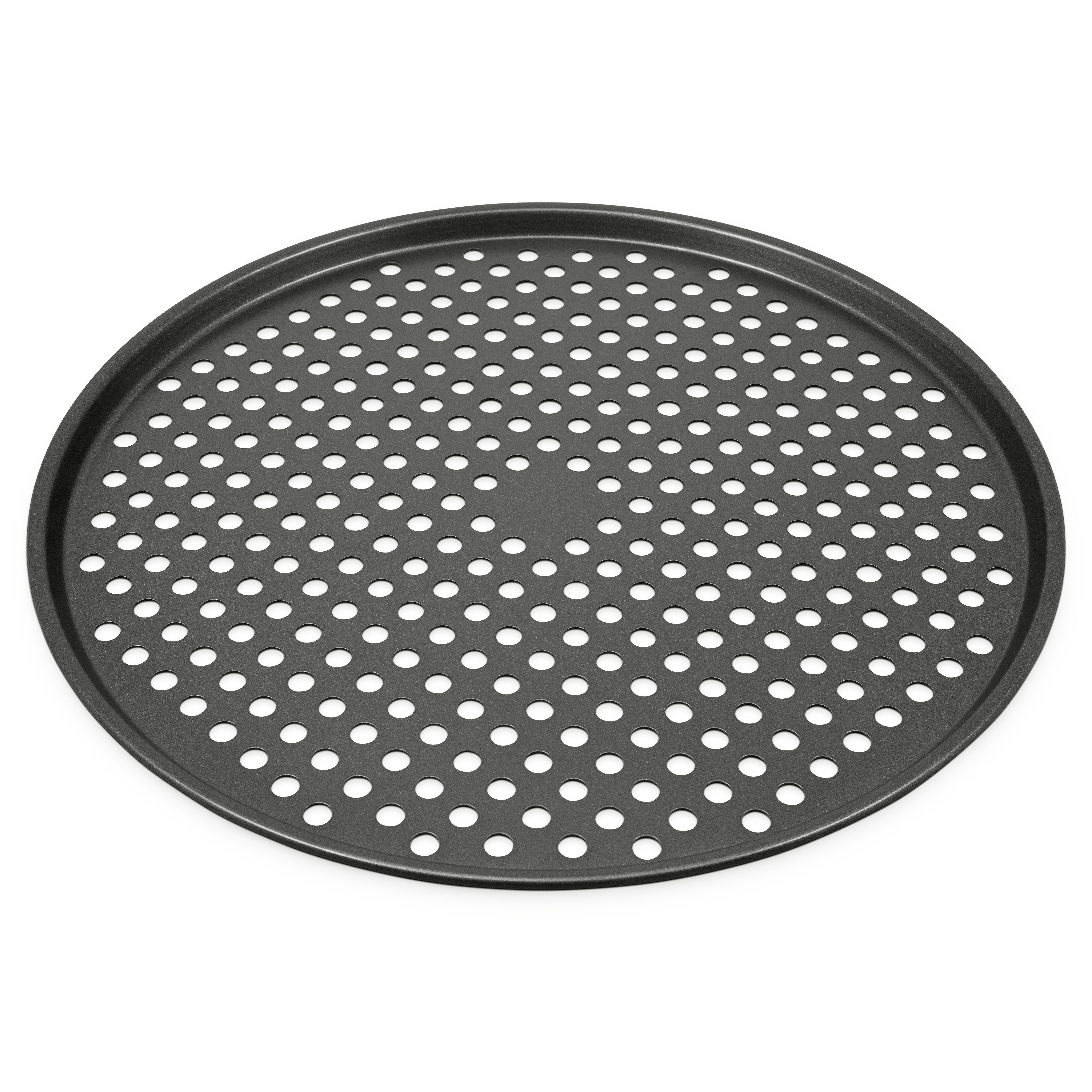zyliss Pizzablech Antihaft, Karbonstahl, mit perforiertem Boden, 36,5 cm