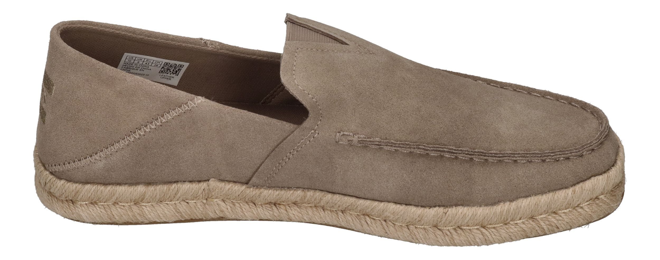 TOMS ALONSO LOAFER ROPE Espadrille Dune Suede – Bild 4 von 5