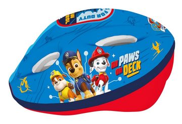 Seven Polska Kinderfahrradhelm "Paw Patrol Boys", blau, 52-56cm, Chase, Rubble, Marshall, ab 6 Jahre