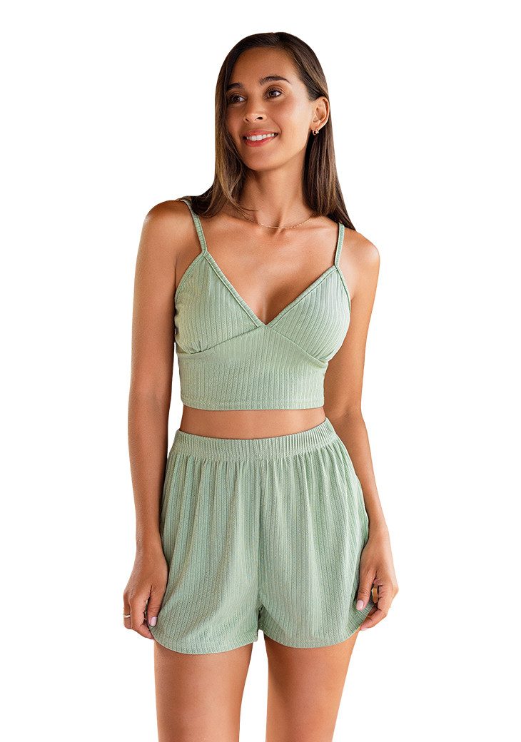 Cupshe Shorty Jersey Cami & Shorts günstig online kaufen