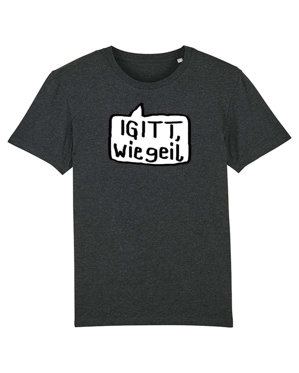 Herren Shirts wat Apparel Print-Shirt Igitt, Wie Geil (1-tlg)