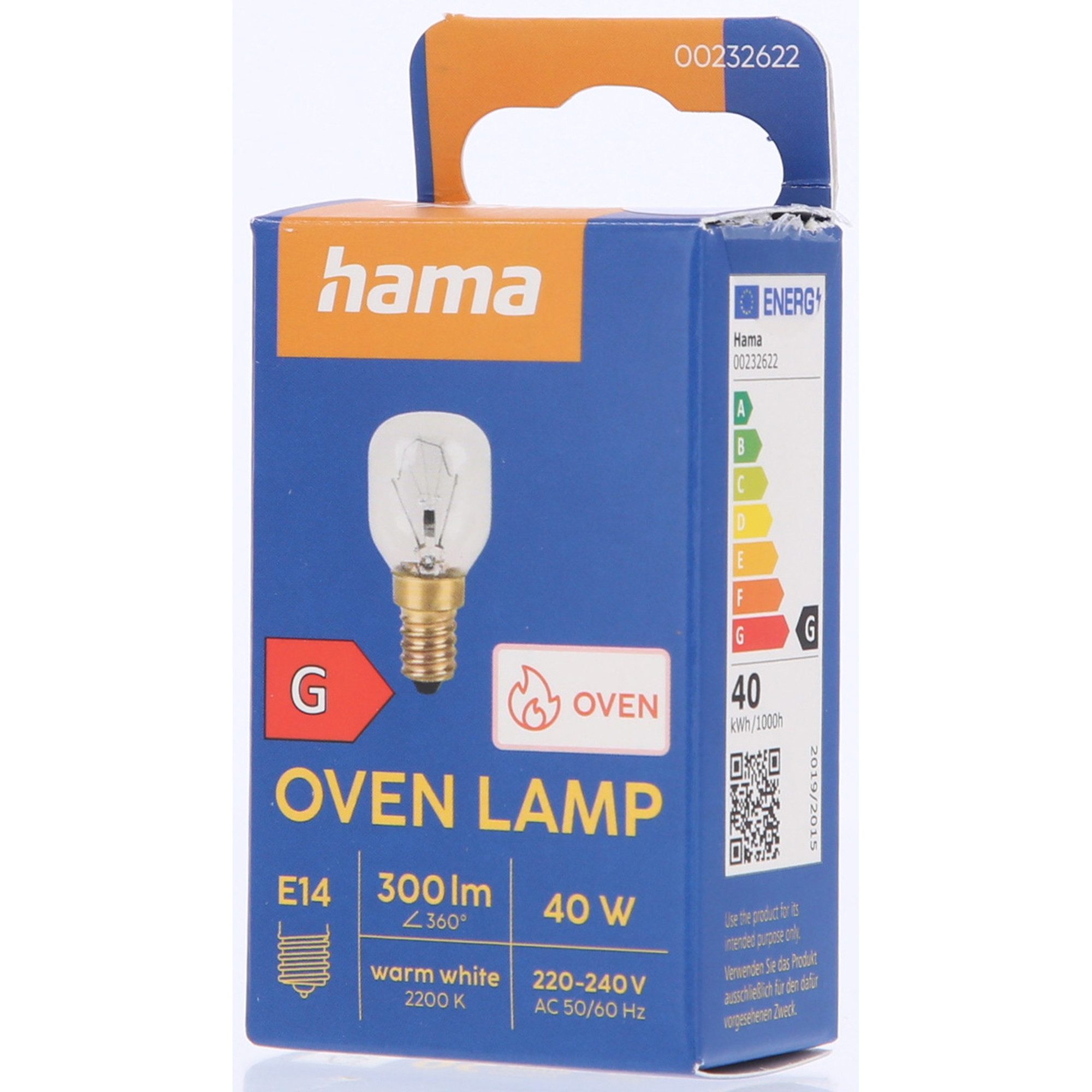 Hama LED-Leuchtmittel E14, 25W hitzbeständig, E14, 1 St., Warmweiß
