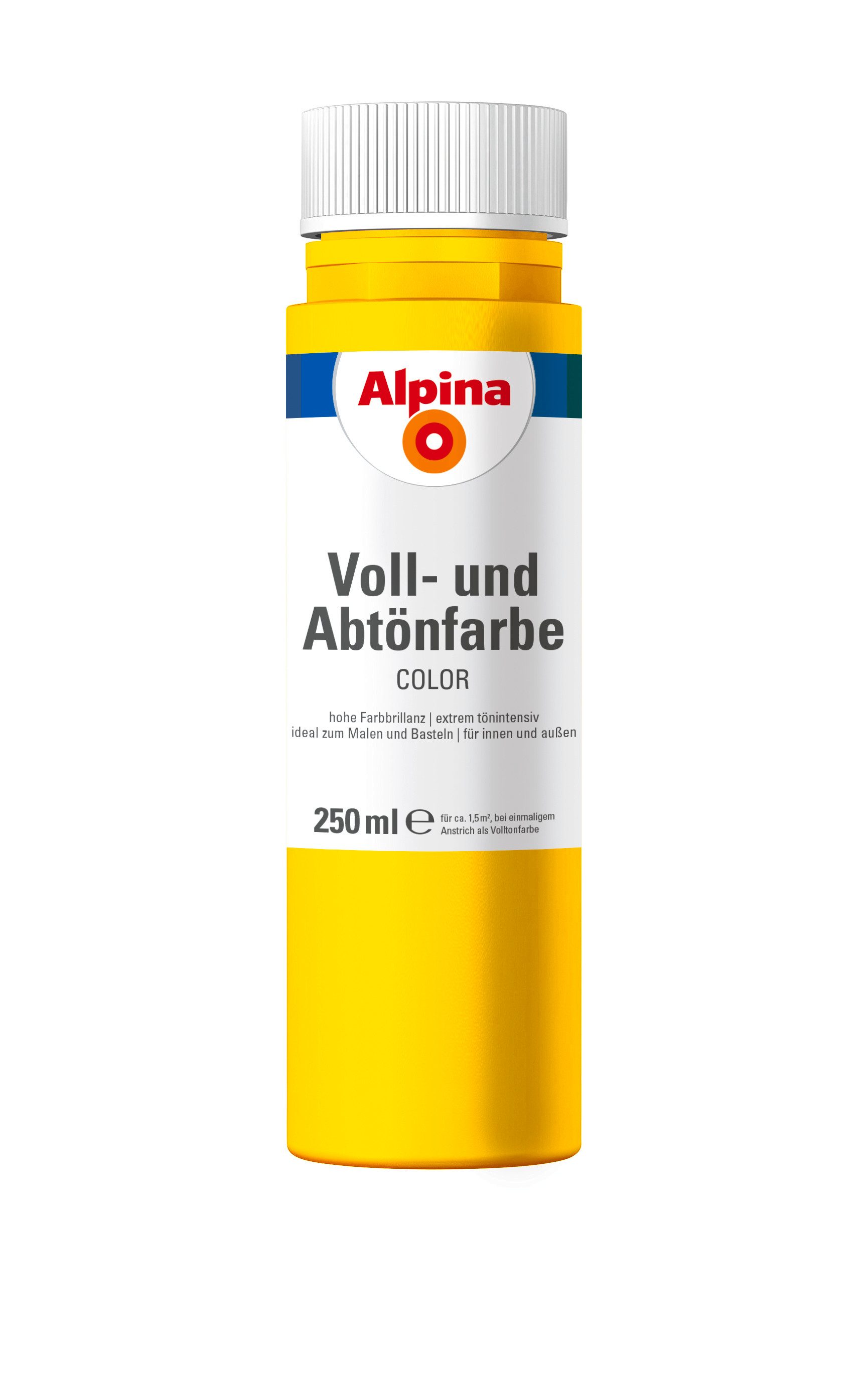 Alpina Wandfarbe COLOR Voll- und Abtönfarbe seidenmatt
