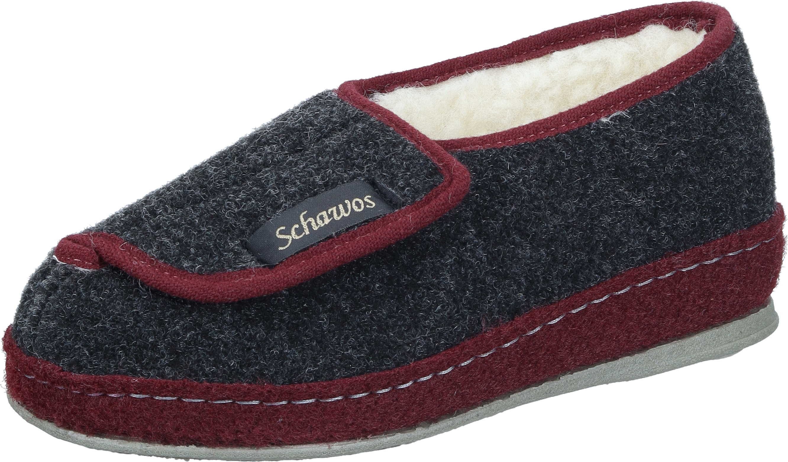 SCHAWOS Hausschuhe Hausschuh aus Filz