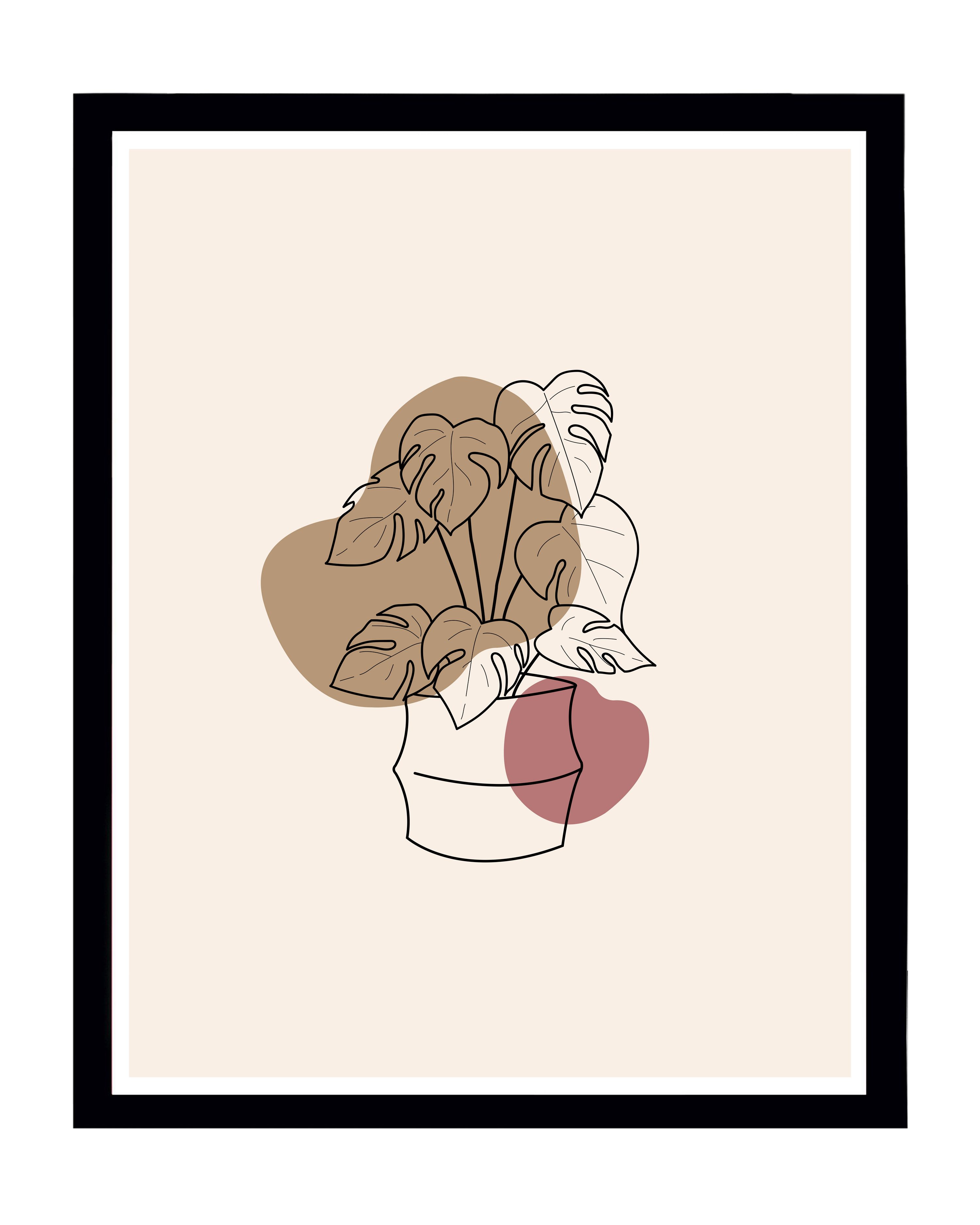 Close Up Bilderrahmen Posterrahmen 80 x 100 cm Holzdekor Schwarz günstig online kaufen