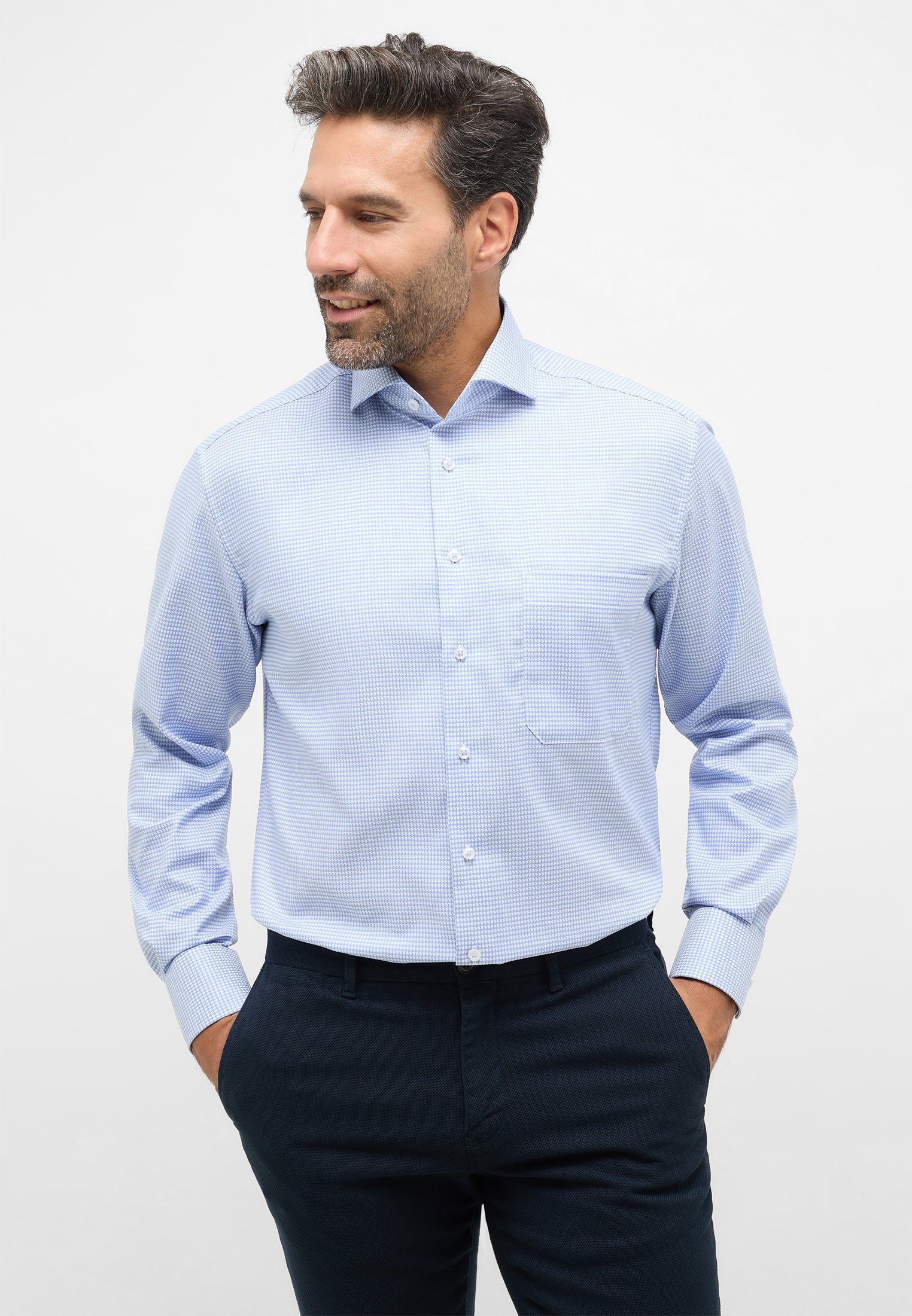 Eterna Langarmhemd COMFORT FIT günstig online kaufen