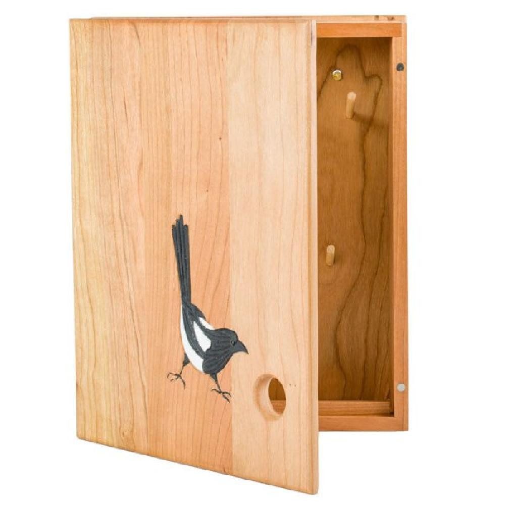 Wildlife Garden Schlüsselbrett Schlüsselkasten Key Cabinet Elster