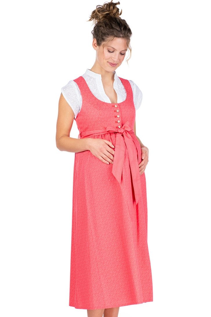 Berwin & Wolff Dirndl Umstandsdirndl 2tlg. - RAYA - koralle